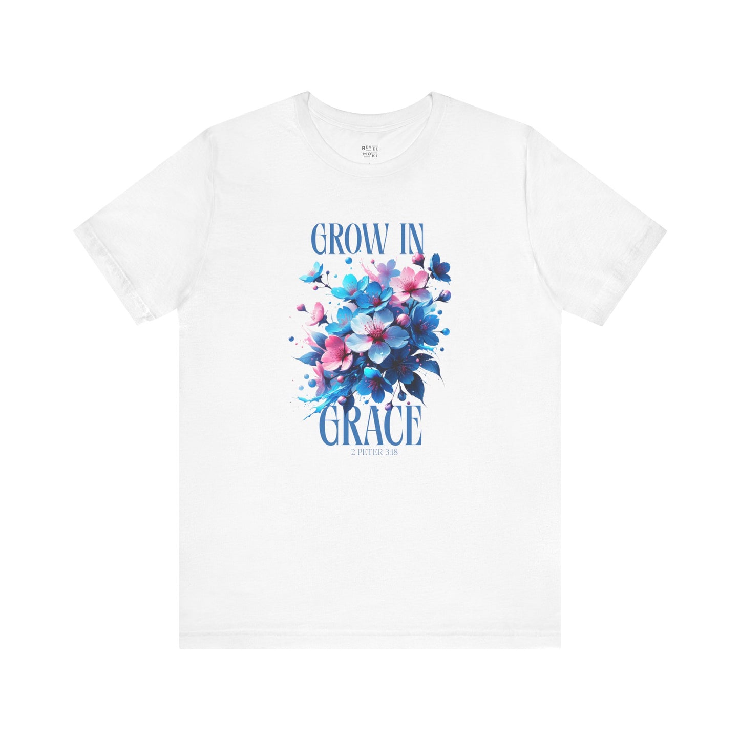 Grow in Grace Floral Christian T Shirt