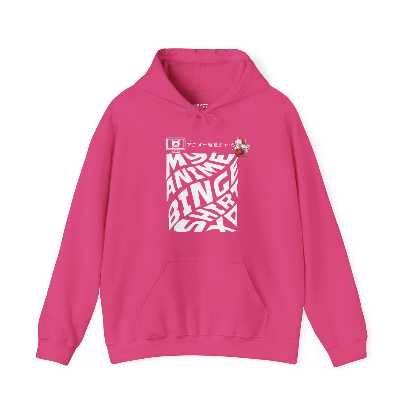 Japanese Anime Binge Hooded Sweatshirt