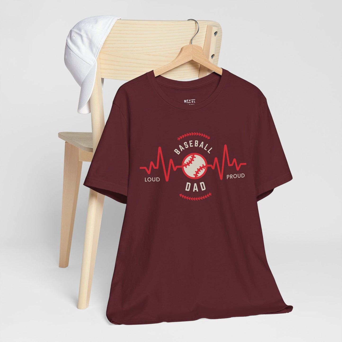 Loud and Proud Baseball Dad T Shirt