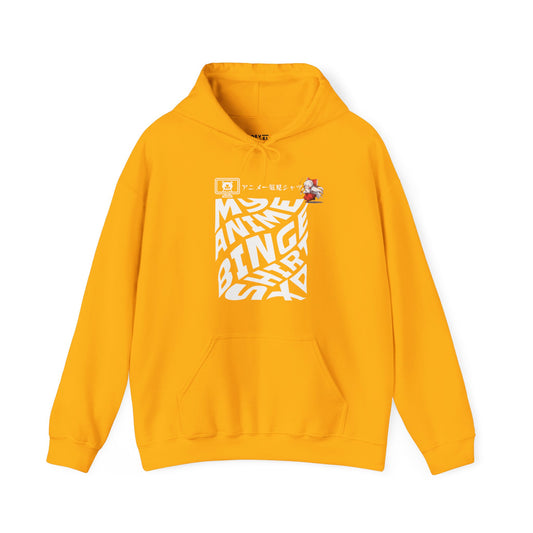 Japanese Anime Binge Hooded Sweatshirt