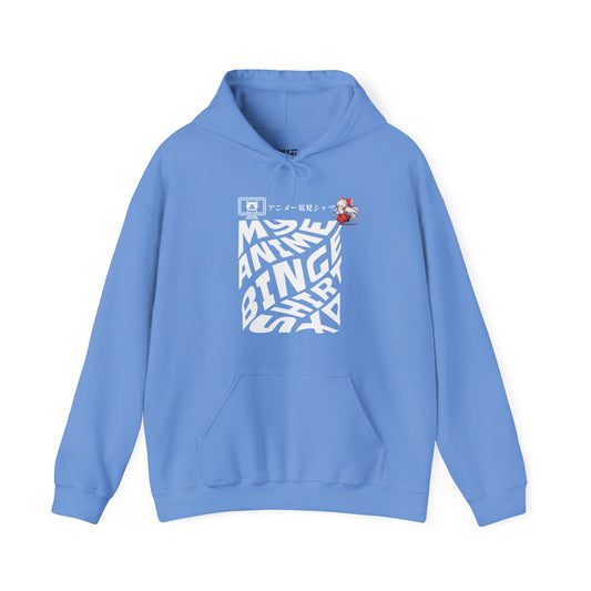 Japanese Anime Binge Hooded Sweatshirt