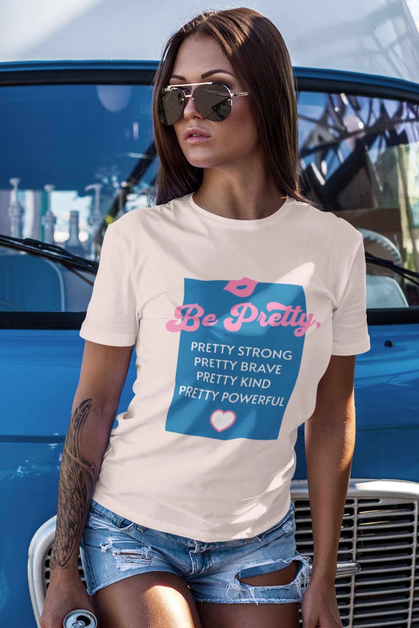 BE-PRETTY-SOFT-PINK-COLORED-TEE