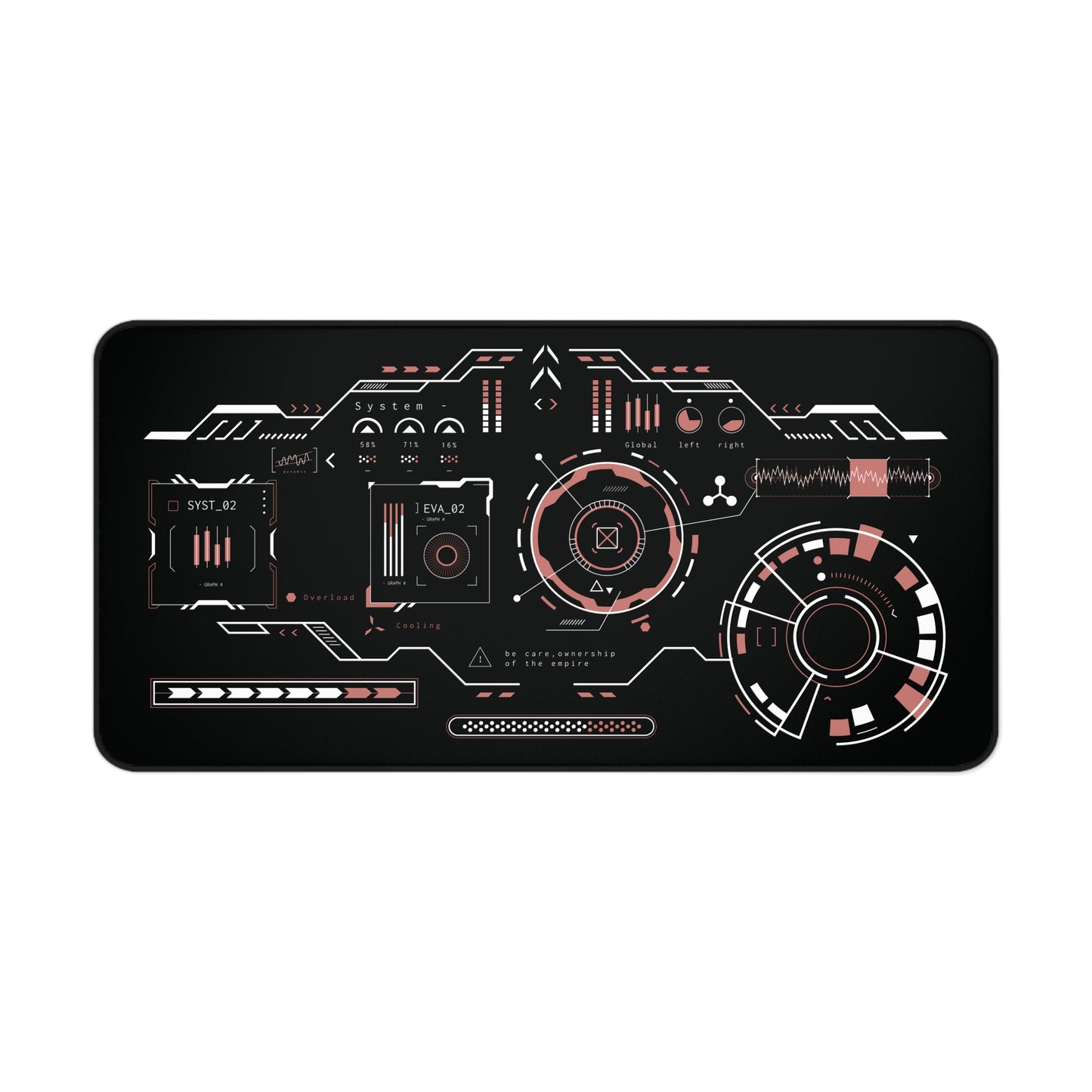 Cyber-Tech-Deskmat