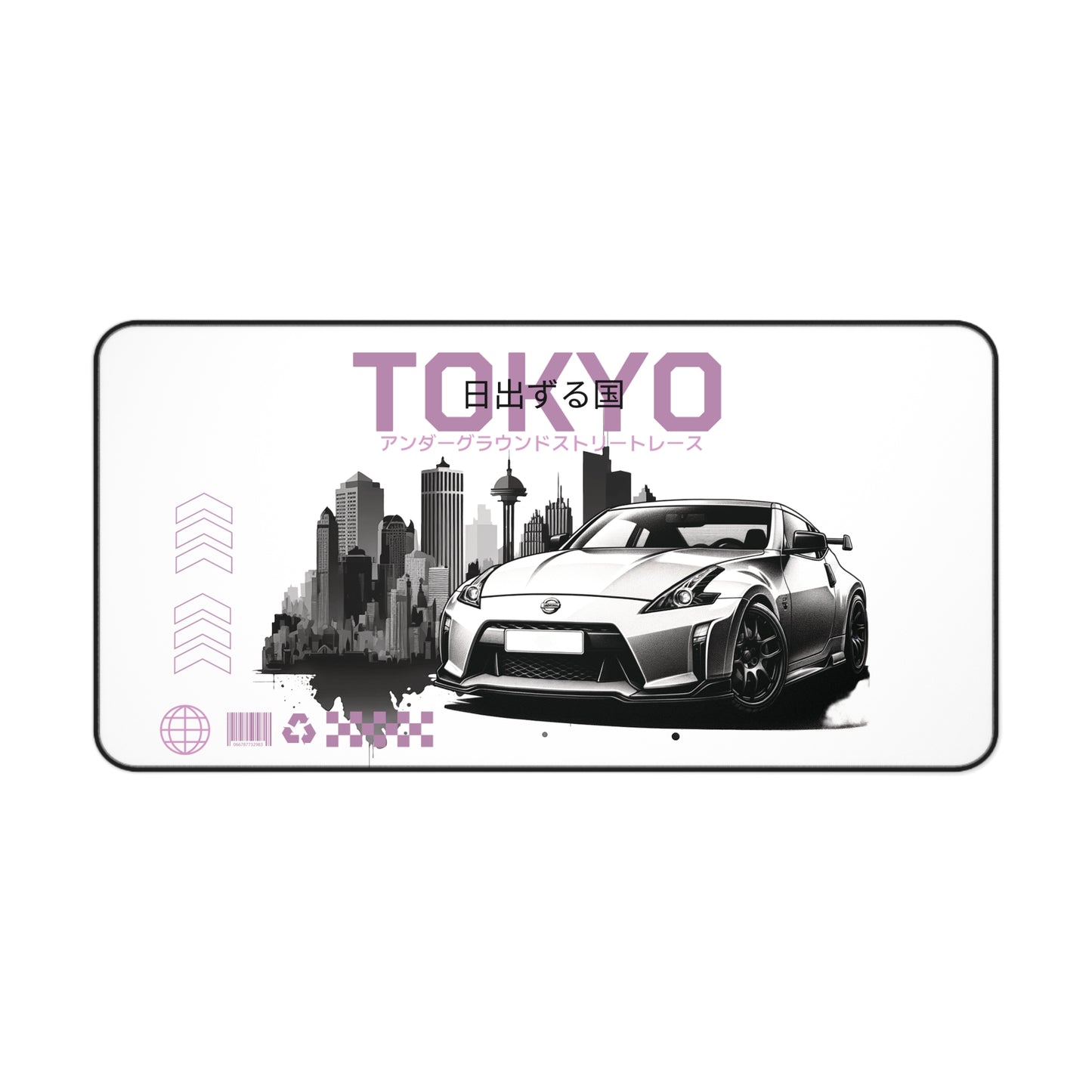 Tokyo-street-car-desk-mat