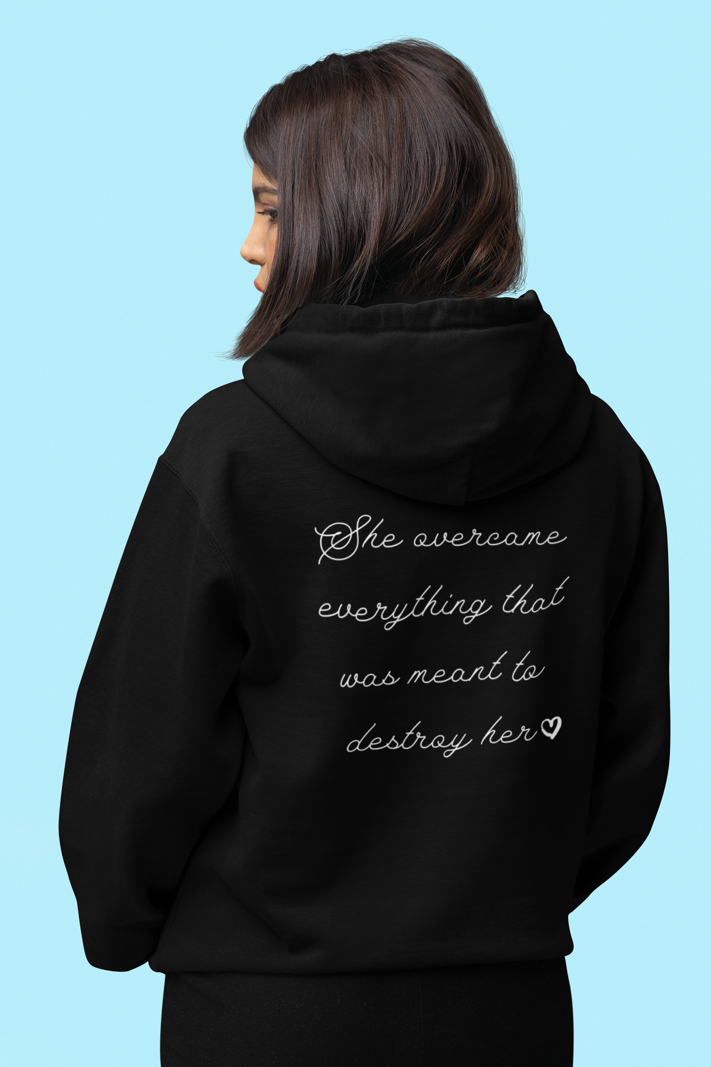 back-of-woman-hoodie-pow-herful-her-story-black
