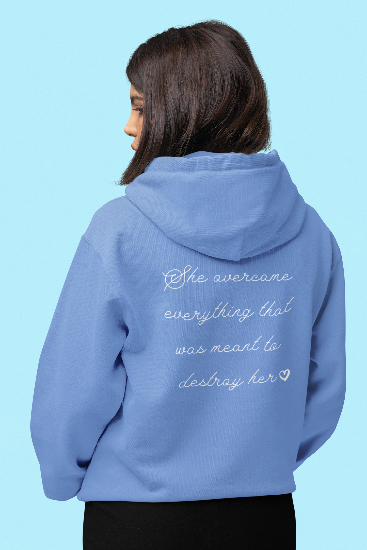 back-of-woman-hoodie-pow-herful-her-story-blue