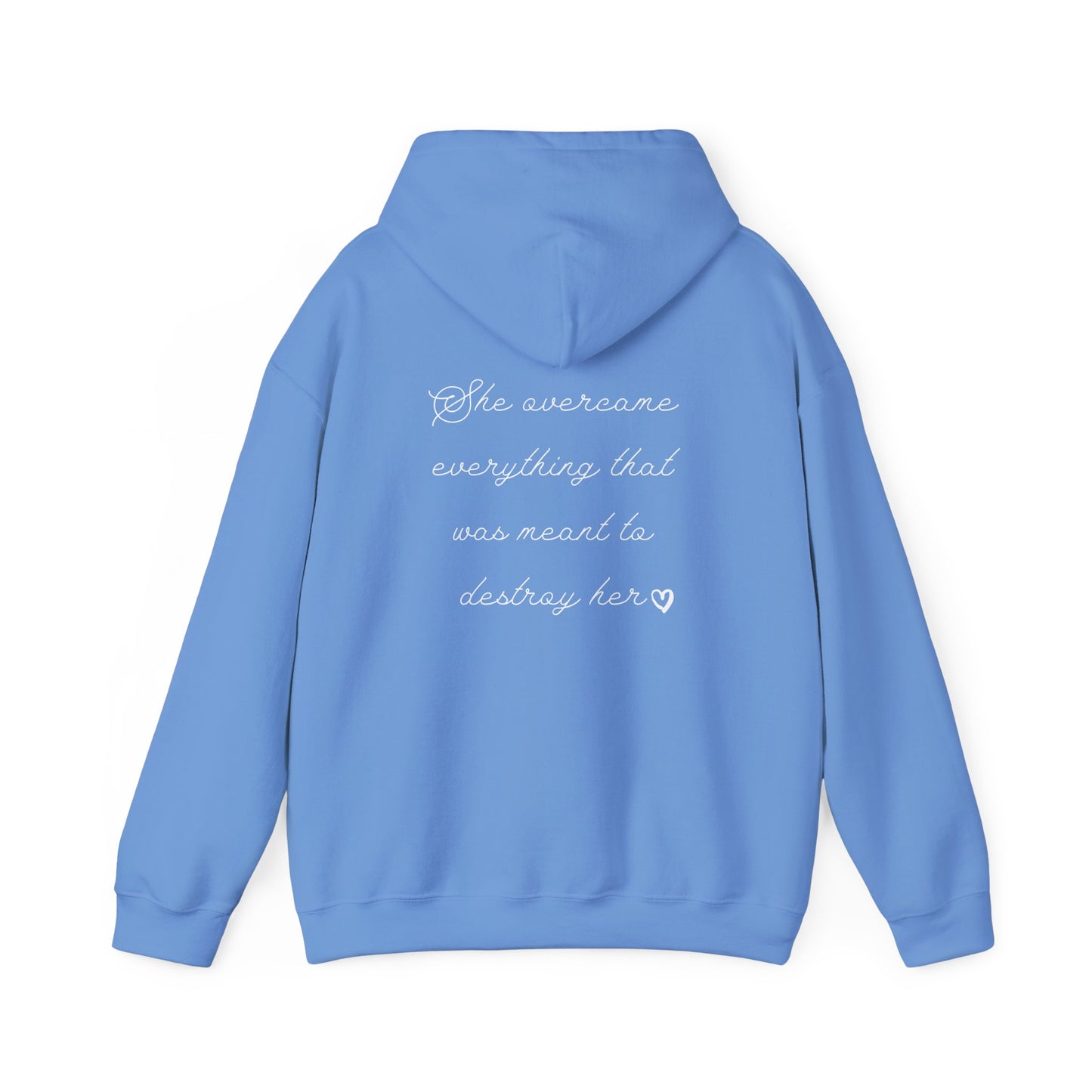 back-of-woman-hoodie-pow-herful-her-story-closeup-blue