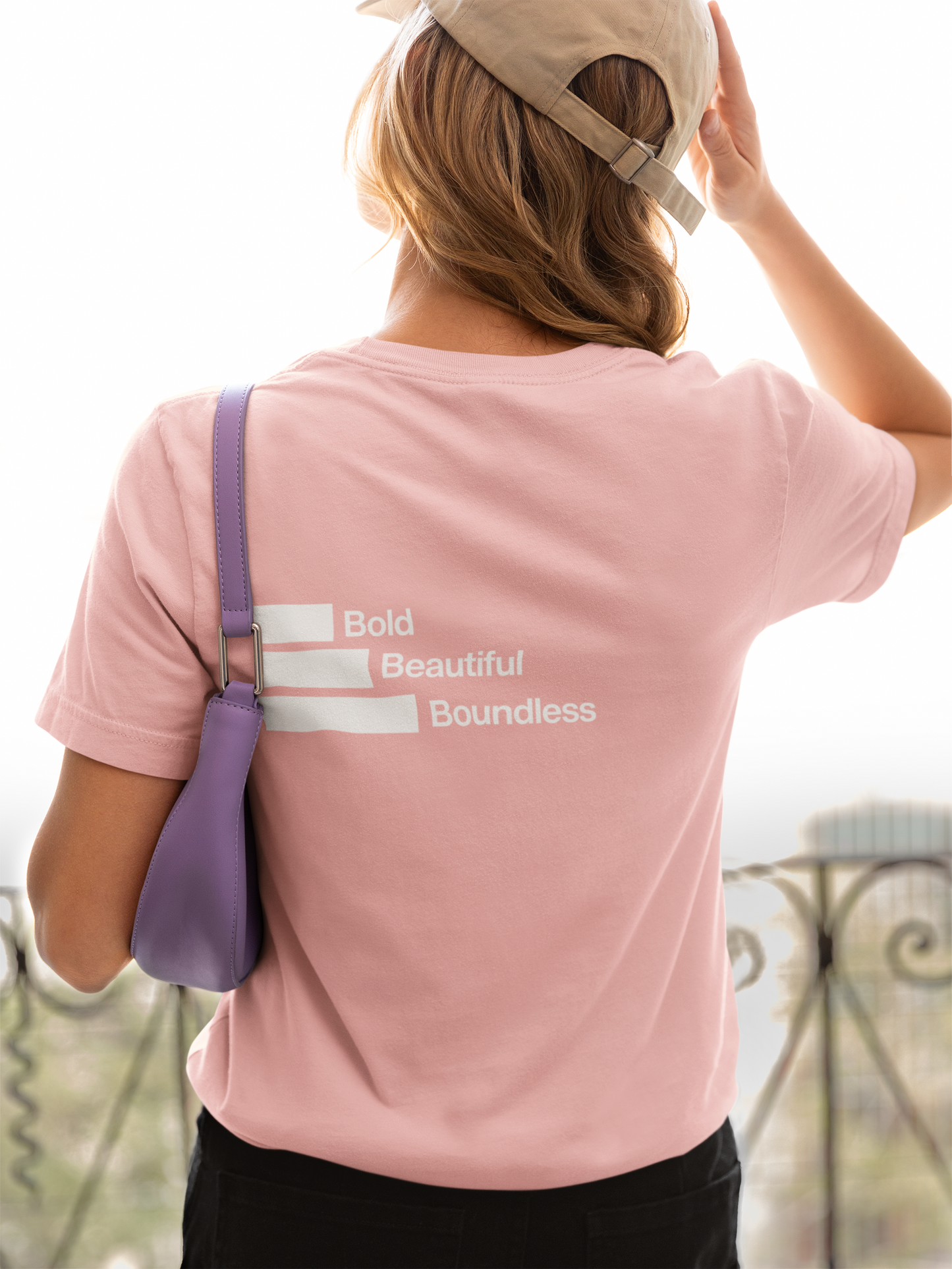 back-of-womans-boundless-pink-color-tee