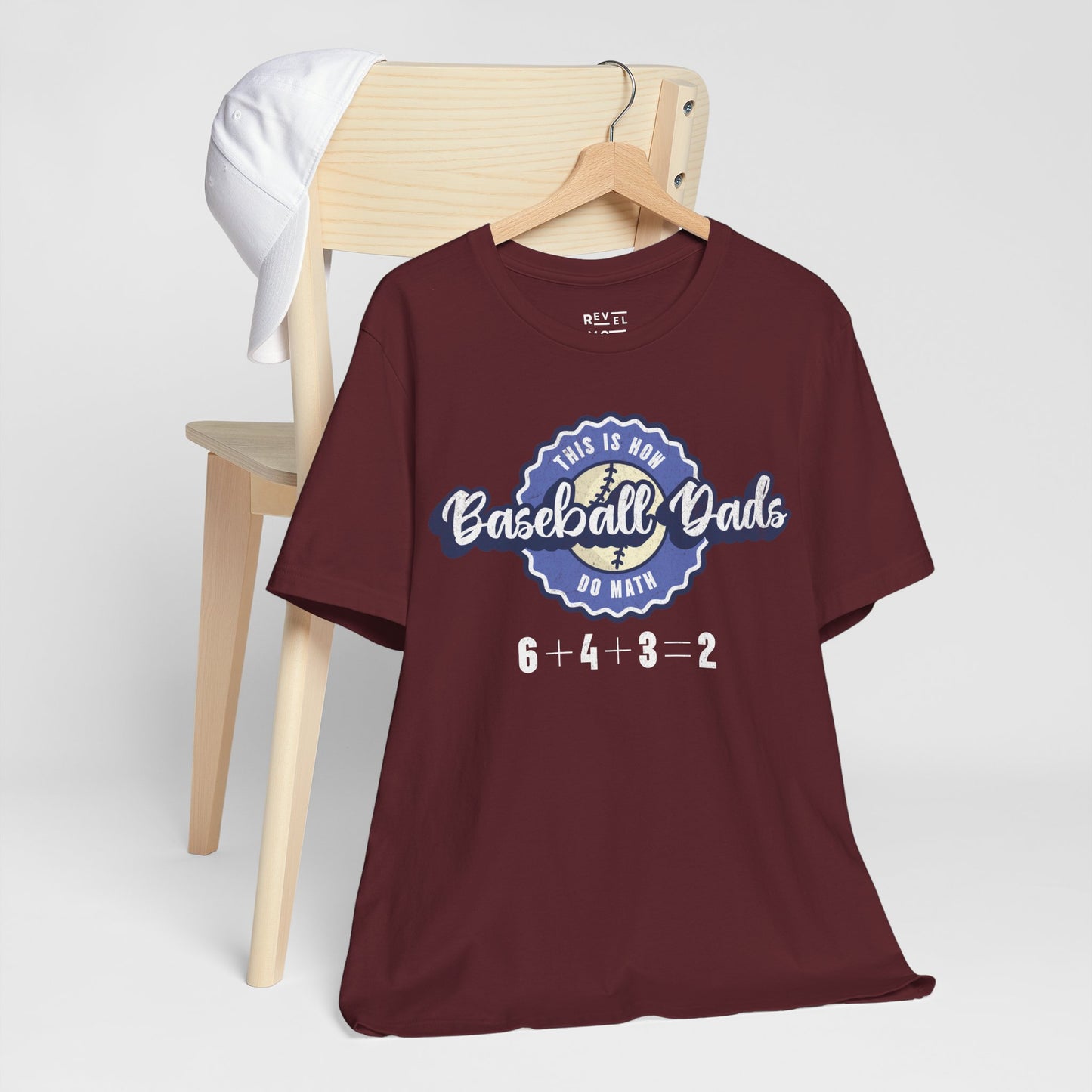 baseball-dad-funny-math-tshirt-closeup-maroon