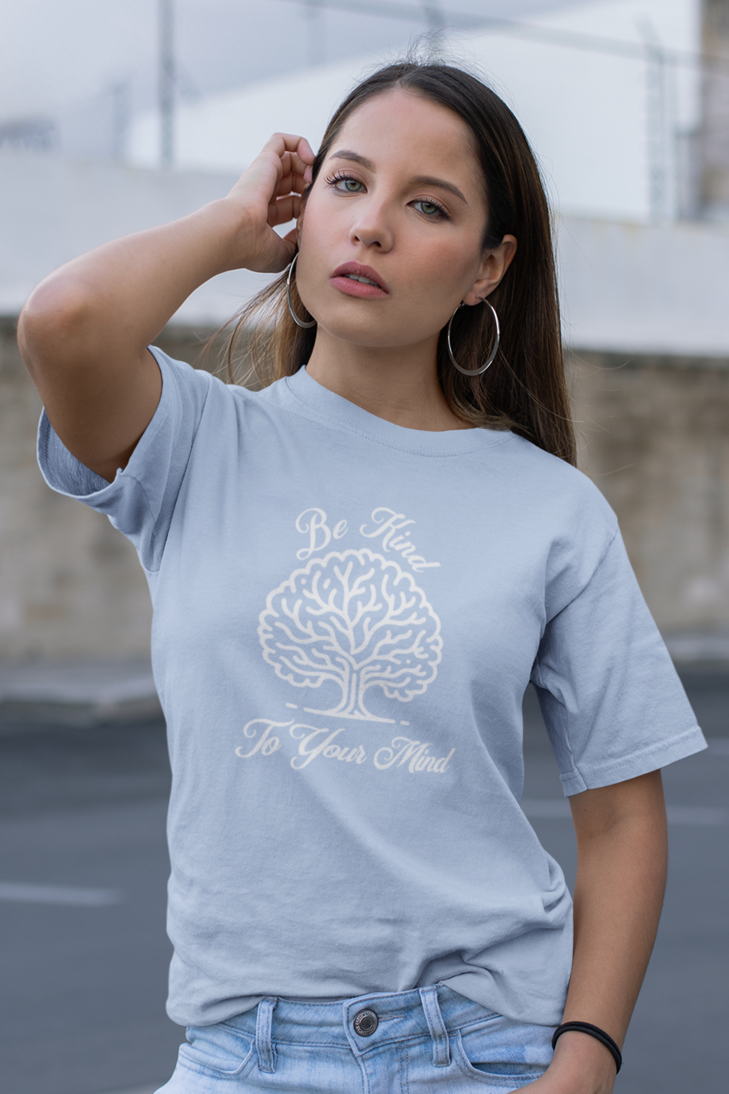 be-kind-to-your-mind-woman-tee-blue-pic