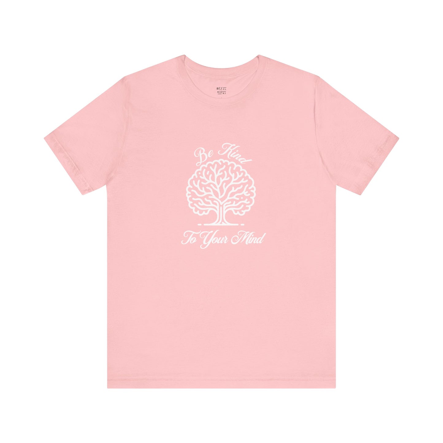 be-kind-to-your-mind-woman-tee-closeup-pink