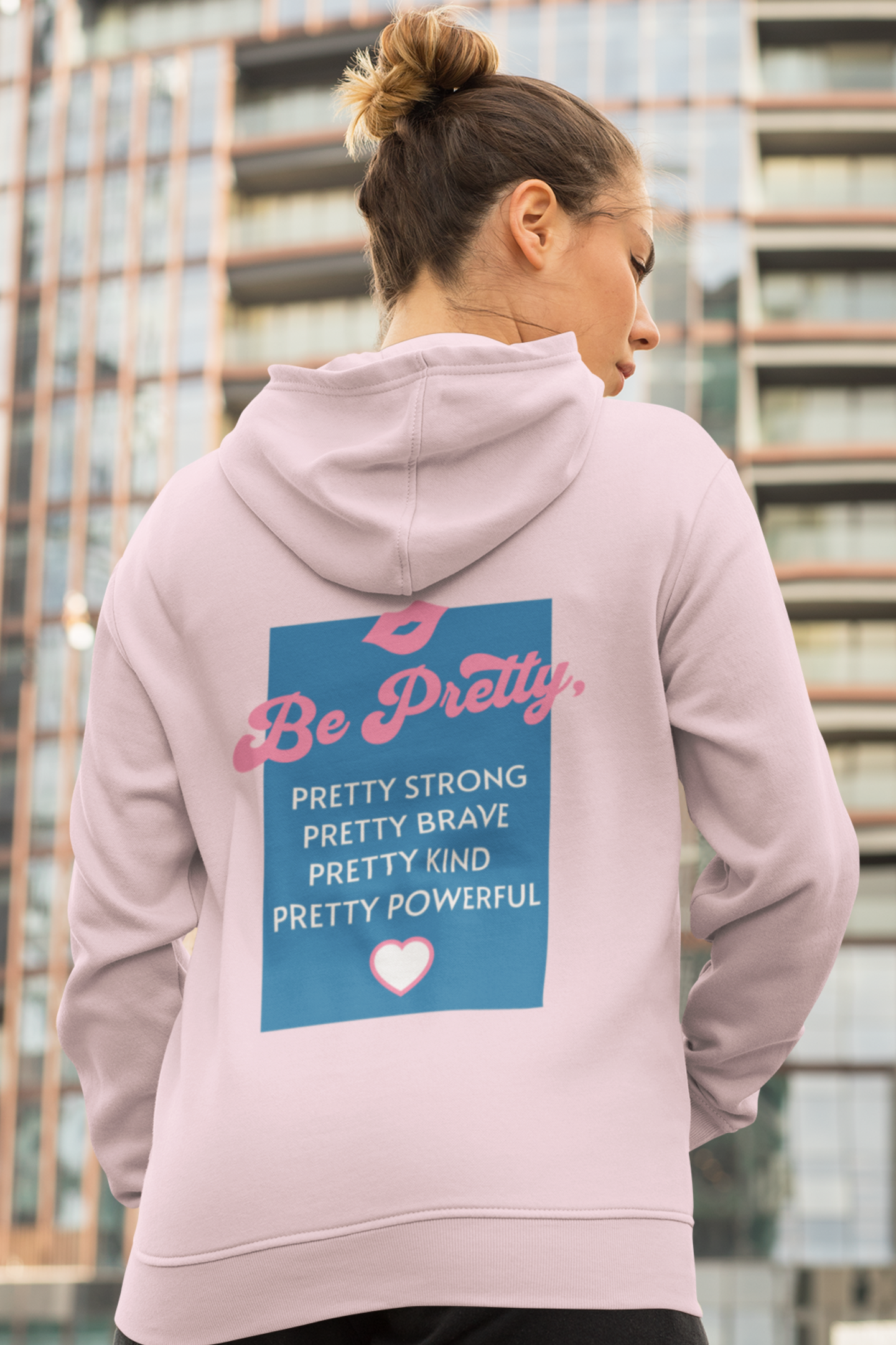be-pretty-woman-hoodie-pink