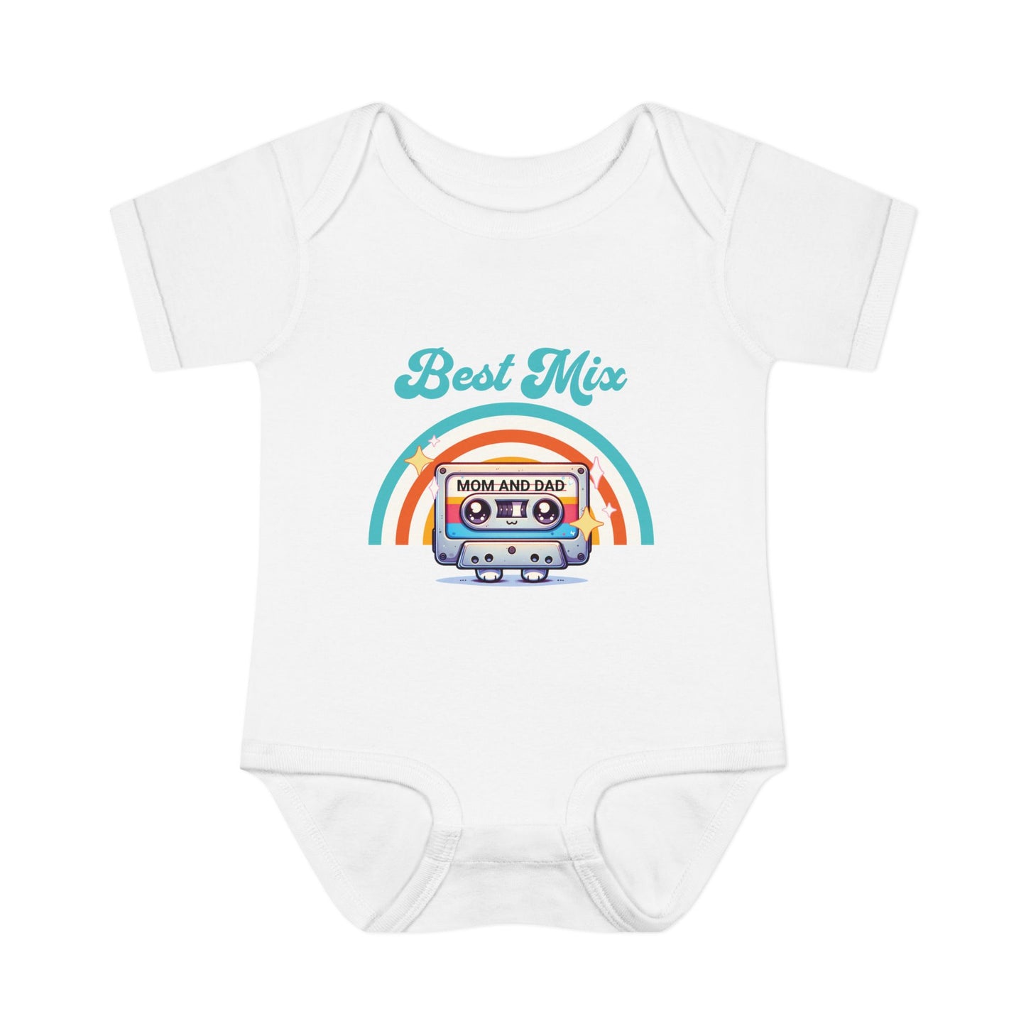 best-mix-of-mom-and-dad-baby-onesie-white