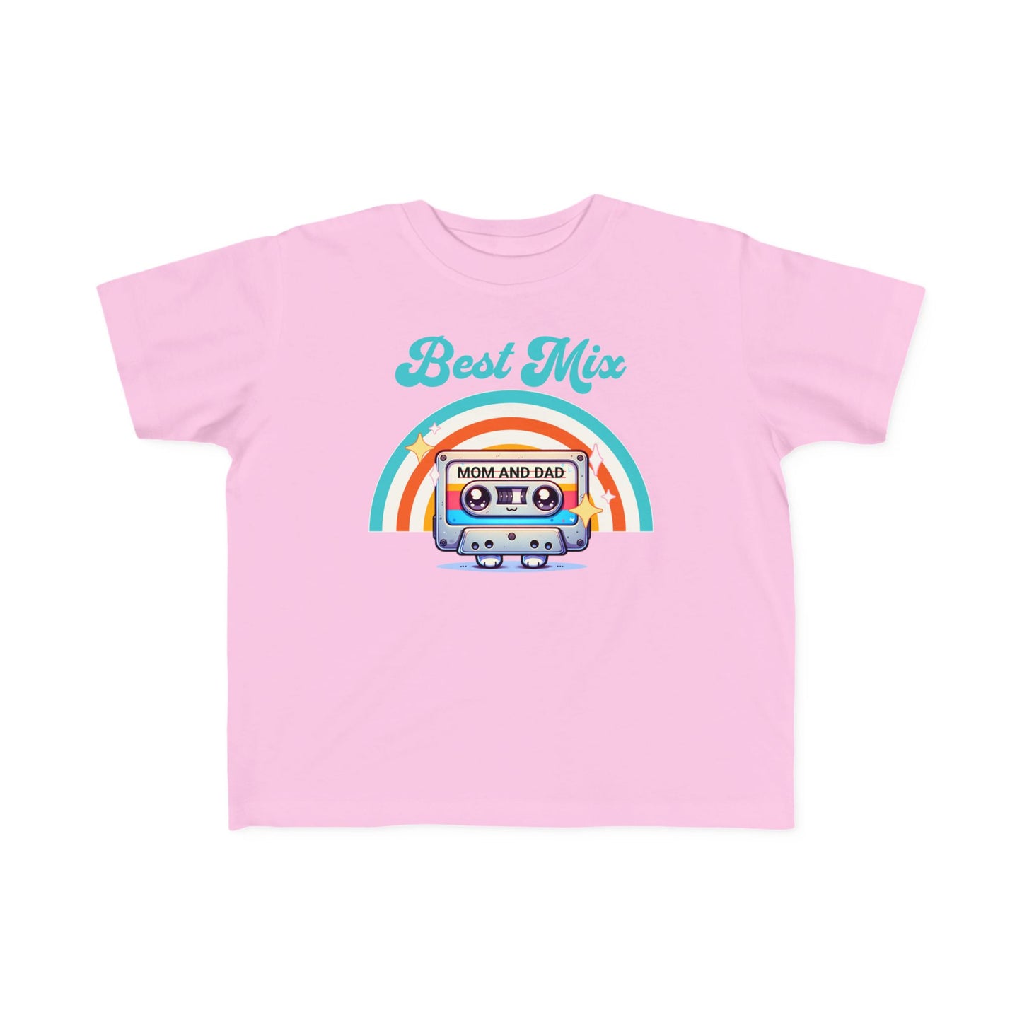 best-mix-of-mom-and-dad-baby-tee-pink