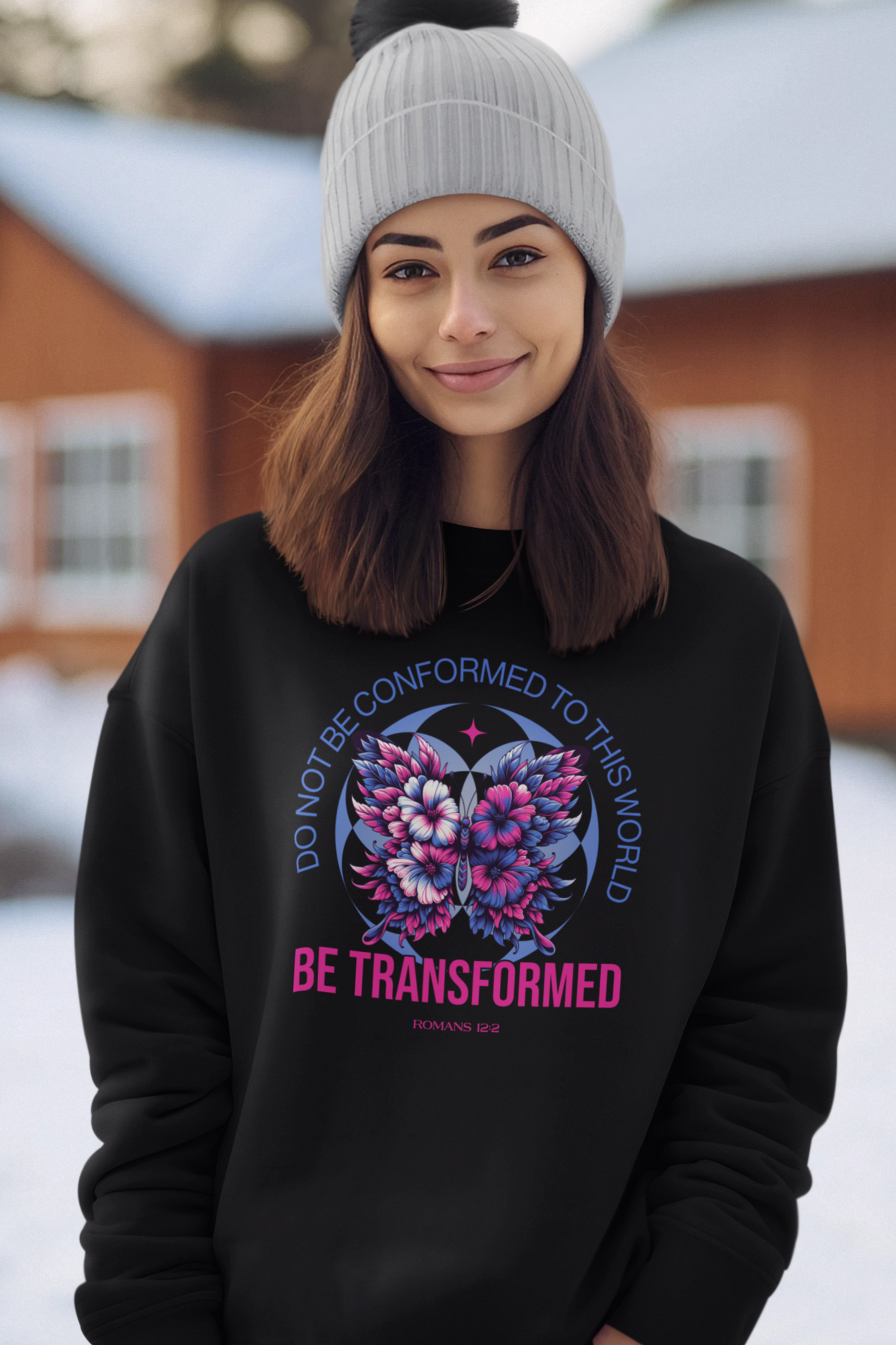 christian-be-transformed-woman-sweatshirt-black