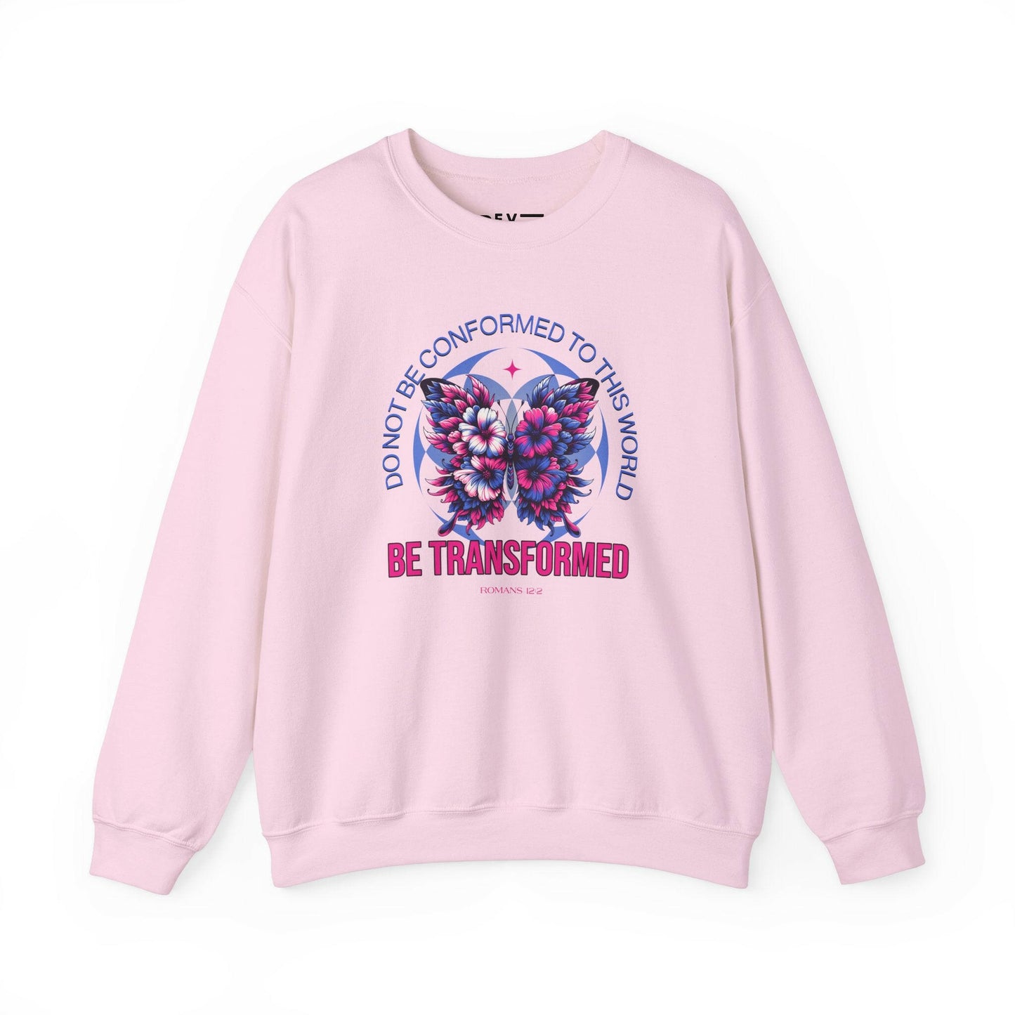 christian-be-transformed-woman-sweatshirt-closeup-pink