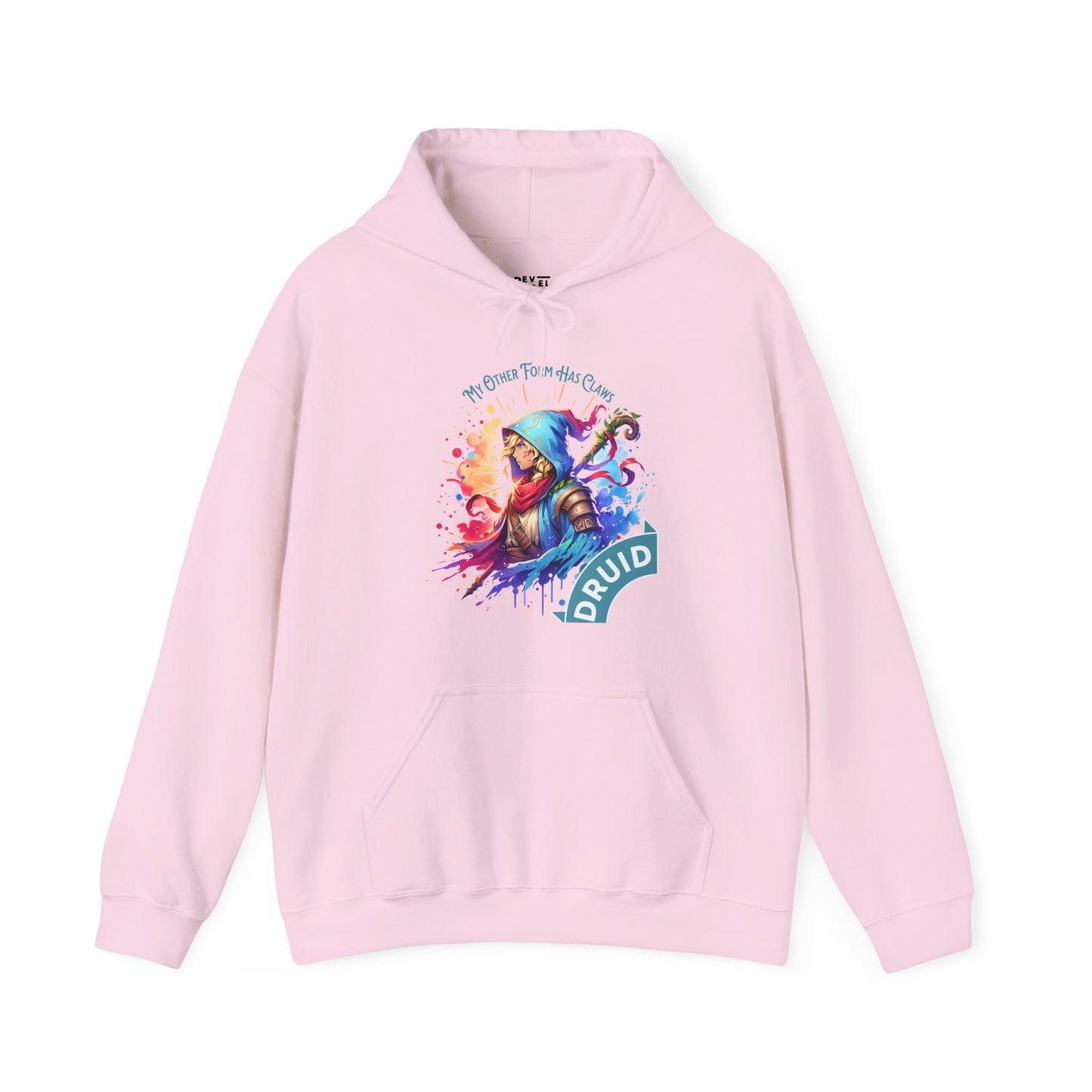 druid-class-rpg-unisex-hoodie-pink