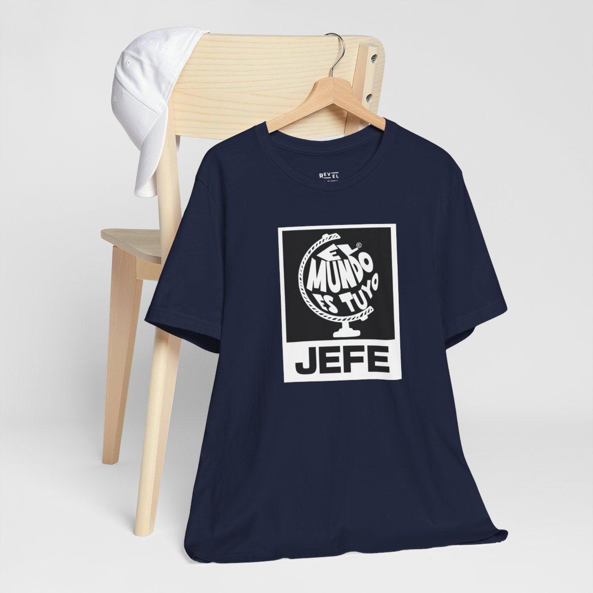 el-mundo-es-tuyo-the-world-is-yours-jefe-brand-latino-graphic-t-shirt-navy