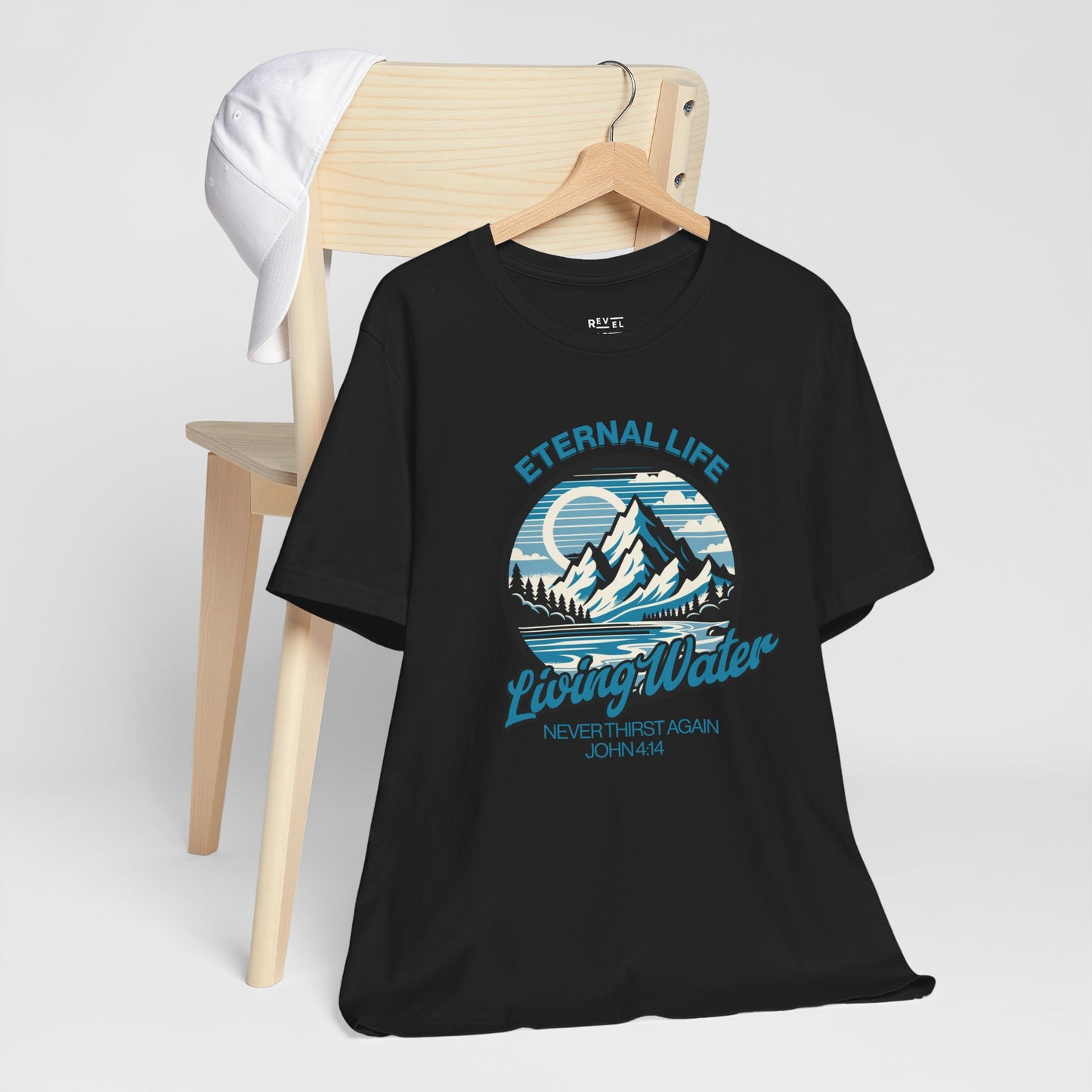 eternal-life-living-water-christian-tshirt-closeup-black