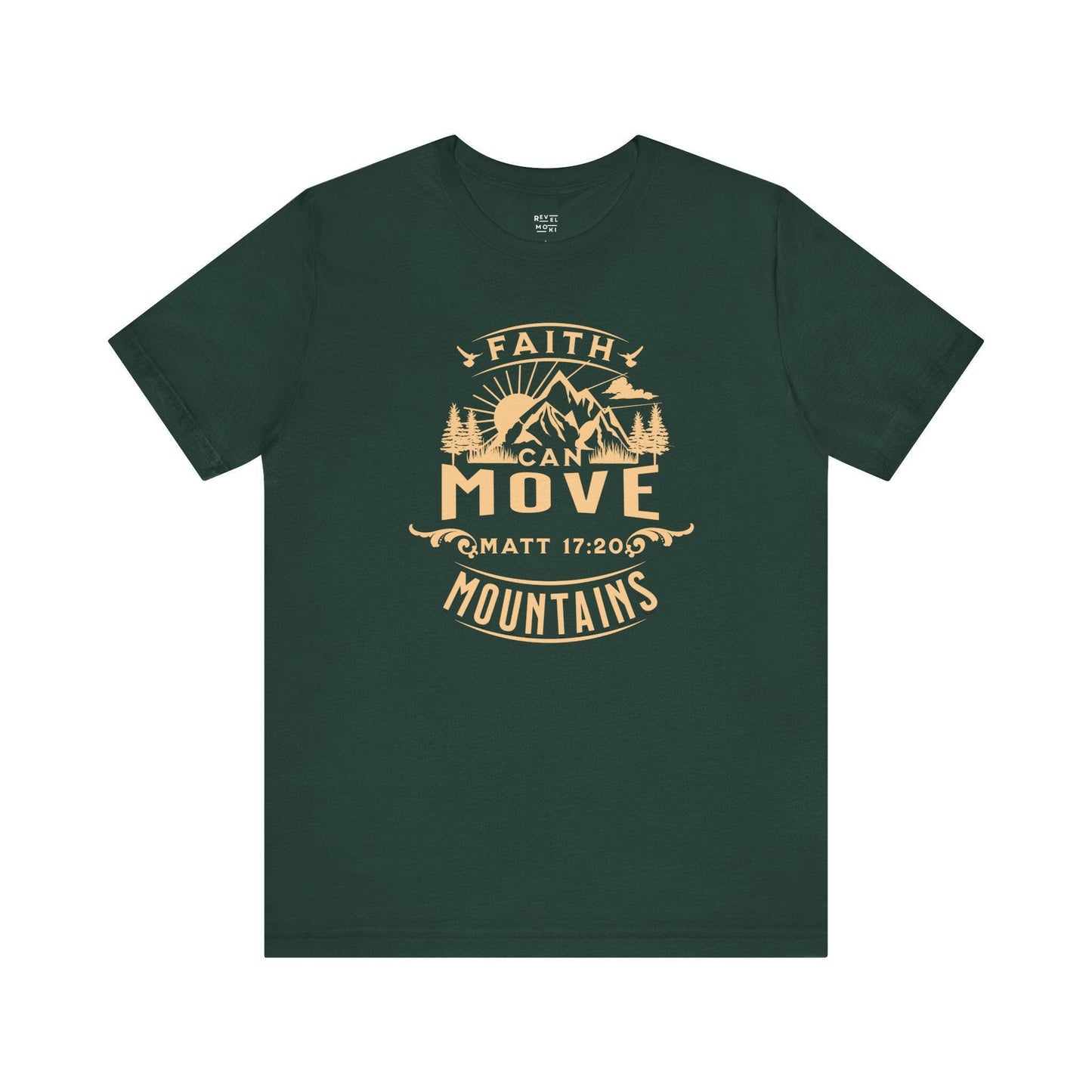 faith-can-move-mountains-christian-tshirt-closeup-forest-green