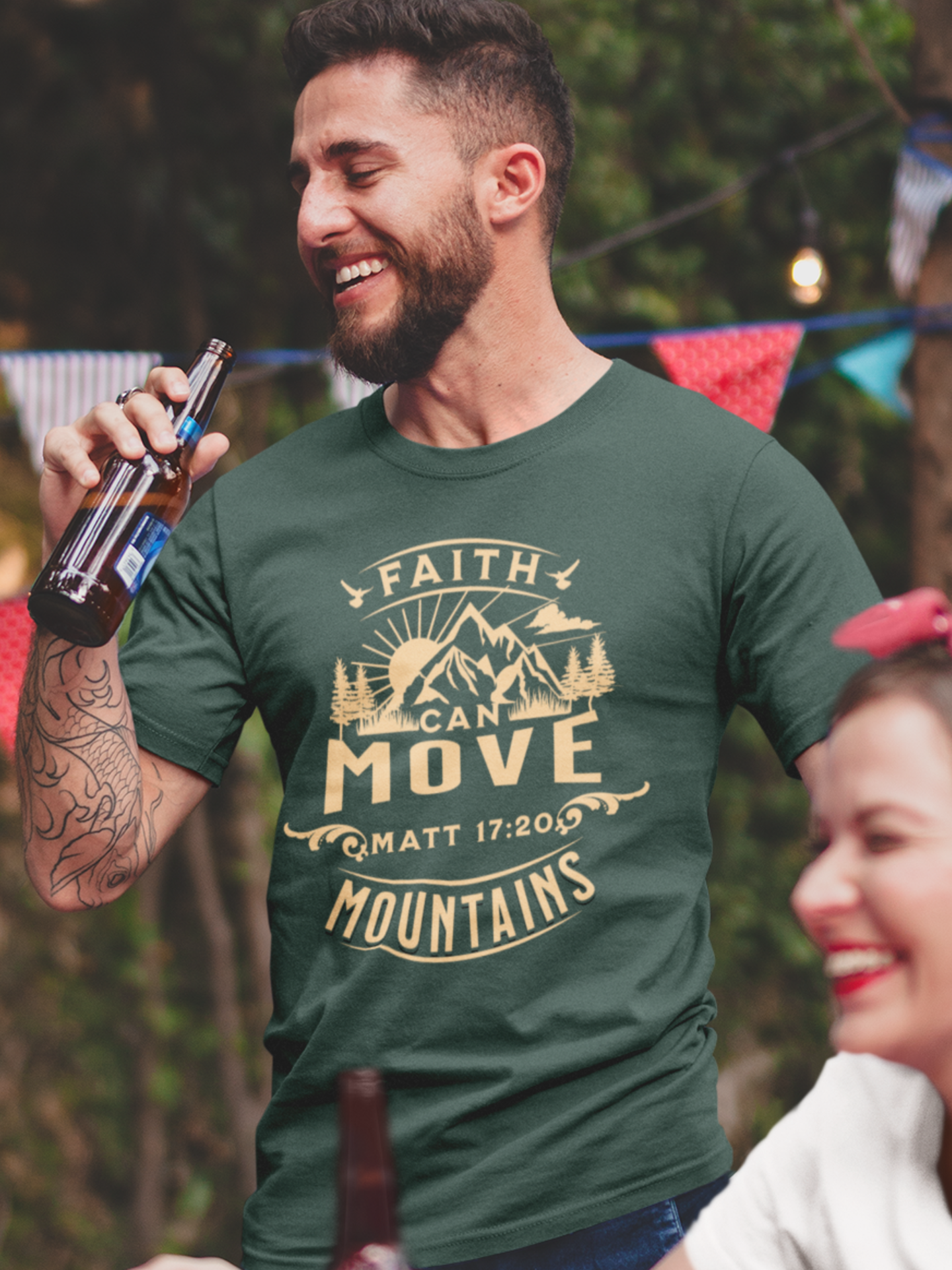 faith-can-move-mountains-christian-tshirt-forest-green