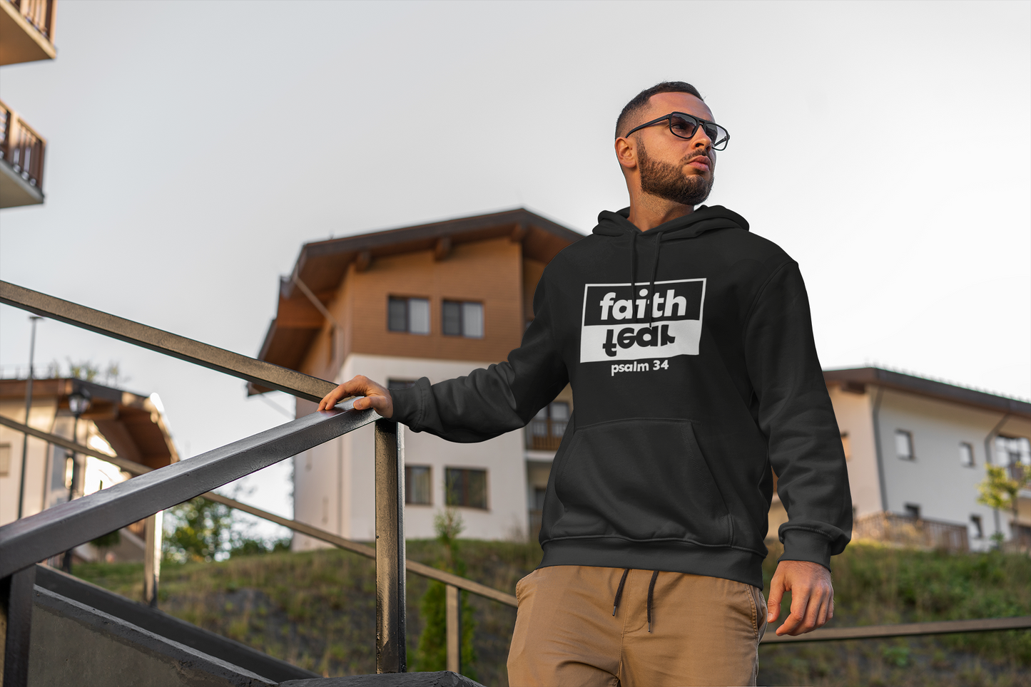 faith-over-fear-christian-mens-hoodie-black-sideview