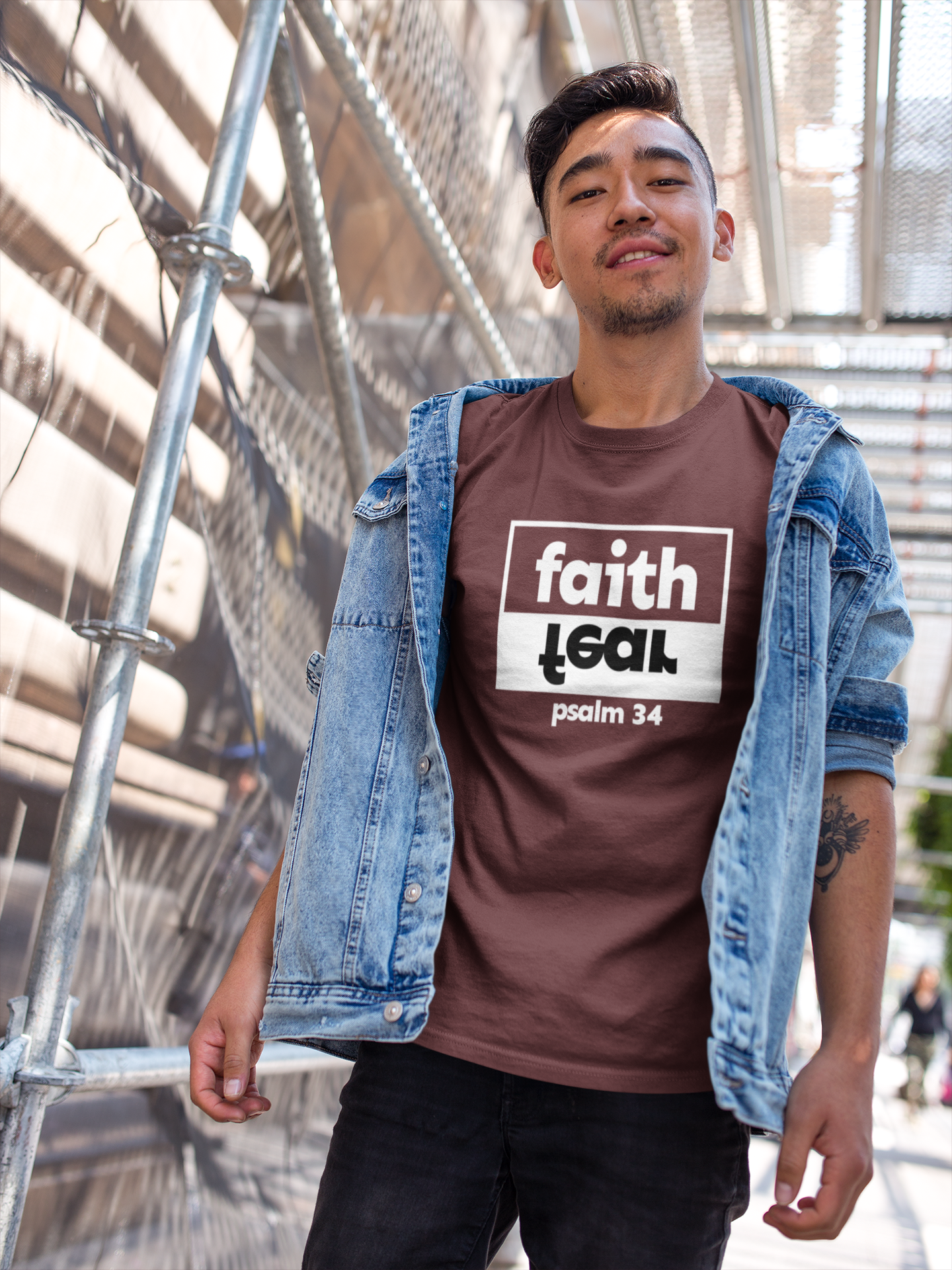faith-over-fear-christian-mens-tshirt-maroon