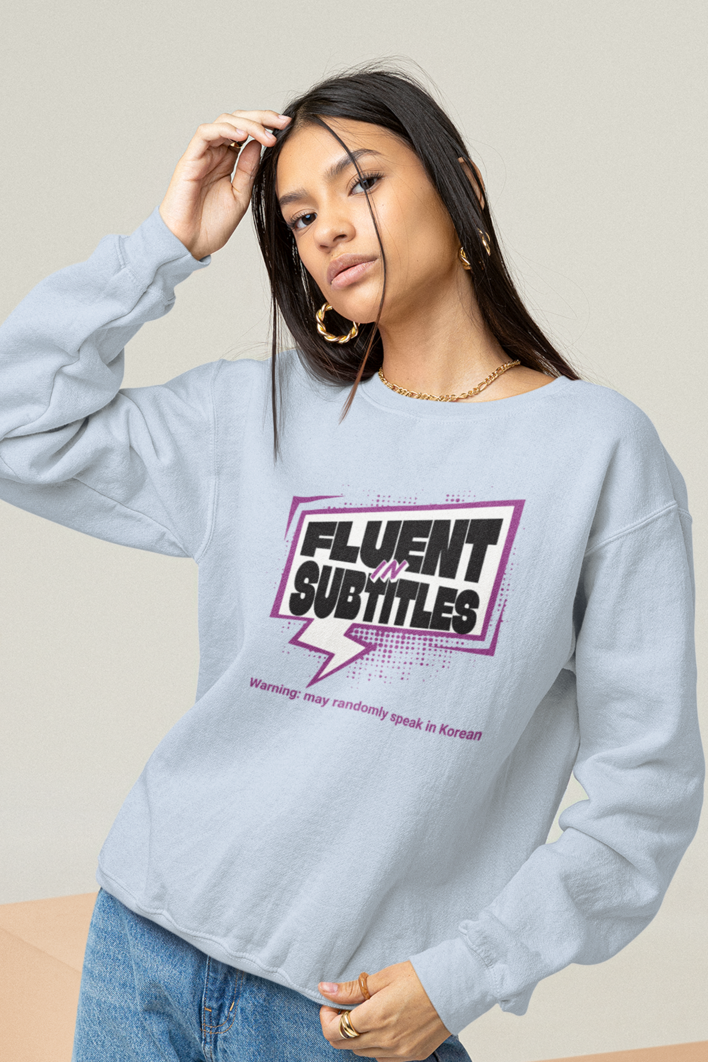 fluent-in-subtitles-sweatshirt-blue