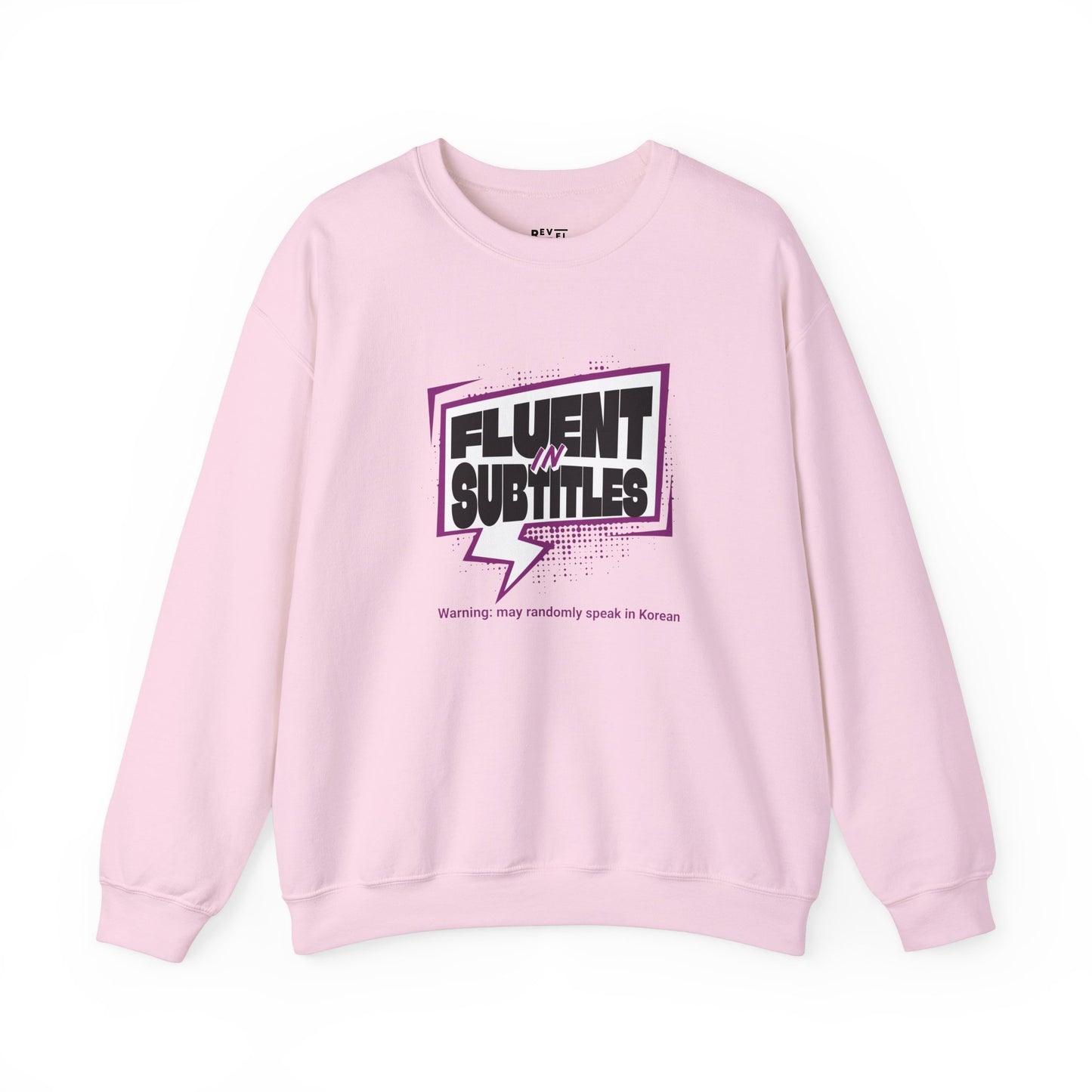 fluent-in-subtitles-sweatshirt-closeup-pink