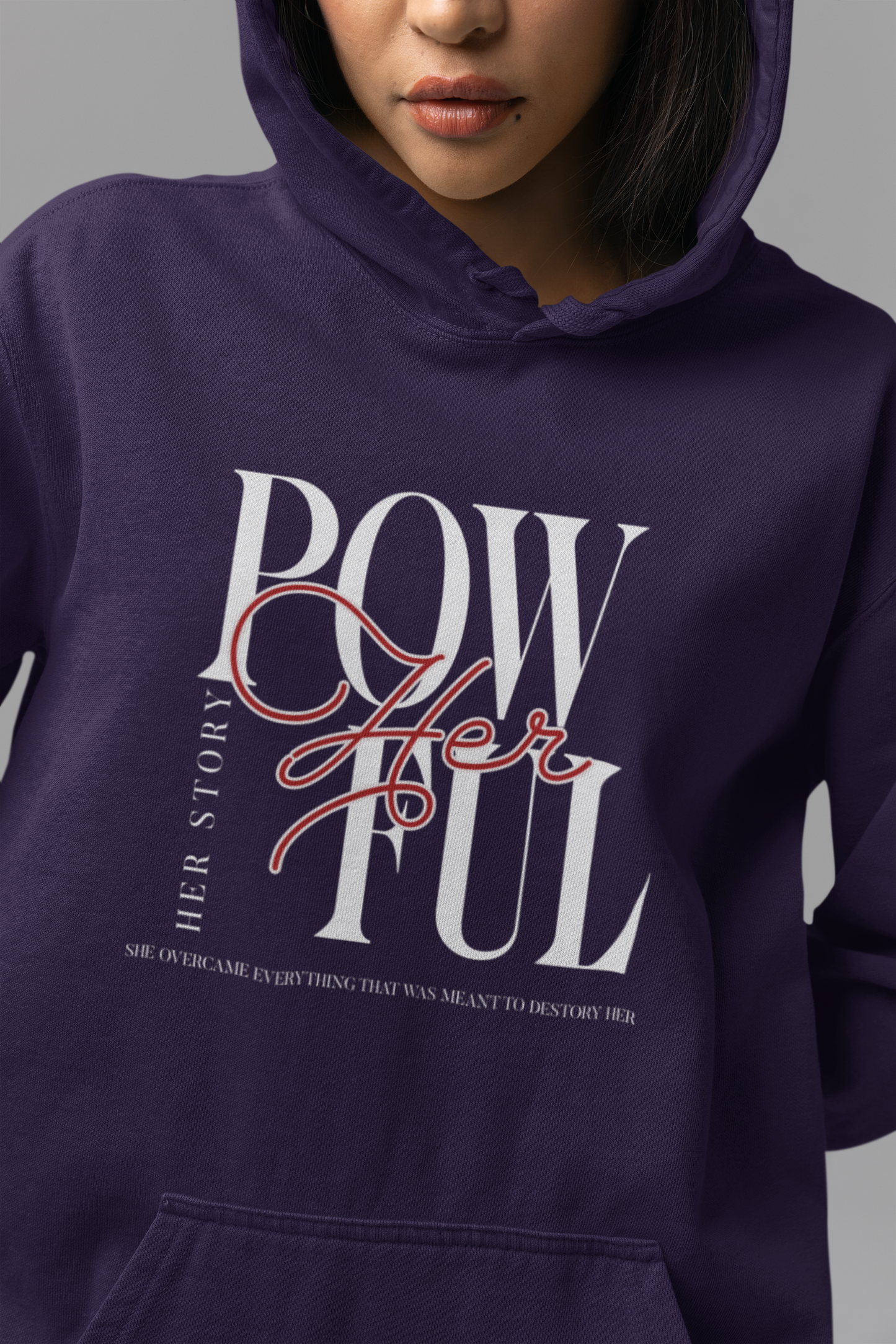 front-of-woman-hoodie-pow-herful-her-story-purple