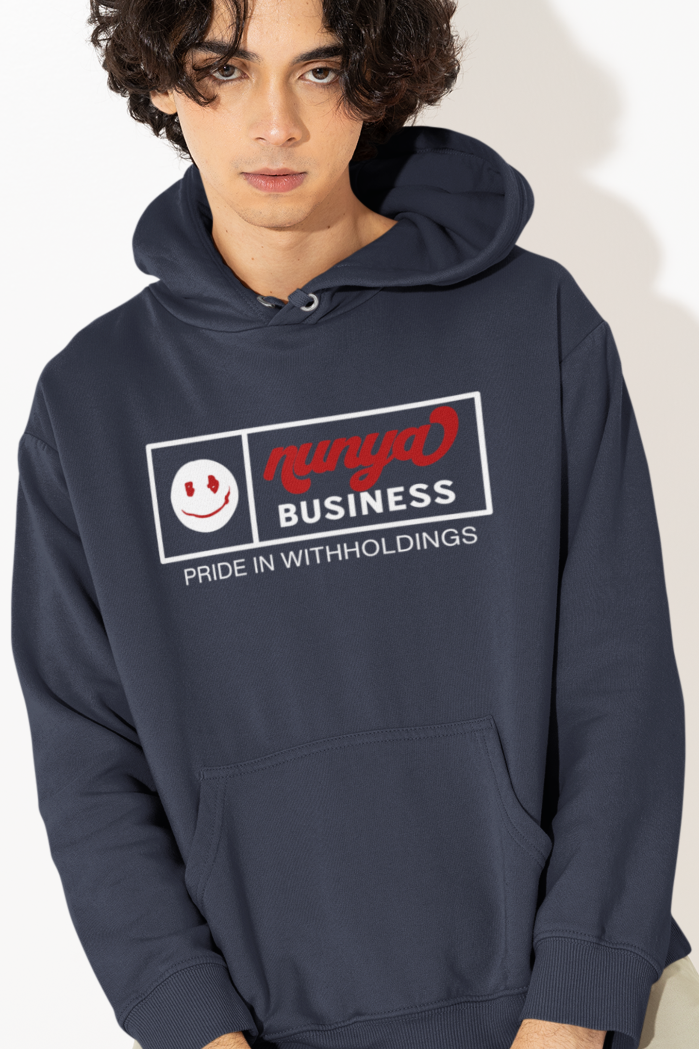 funny-humorous-nunya-business-hoodie-navy