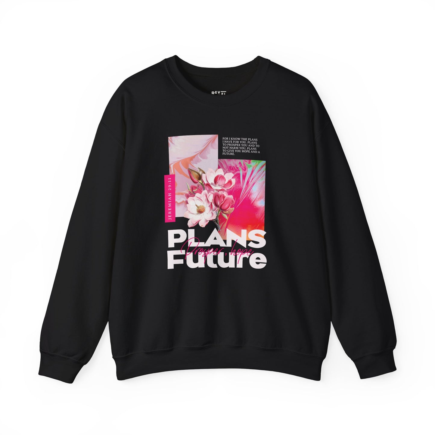 gods-plan-christian-woman-sweatshirt-closeup-black