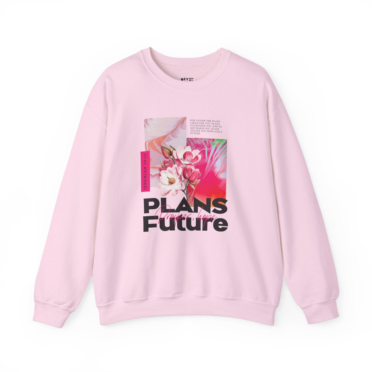 gods-plan-christian-woman-sweatshirt-closeup-pink