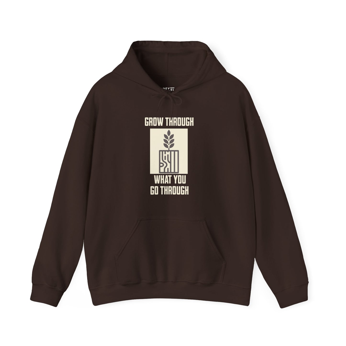 grow-through-what-you-go-through-mental-health-hoodie-closeup-brown