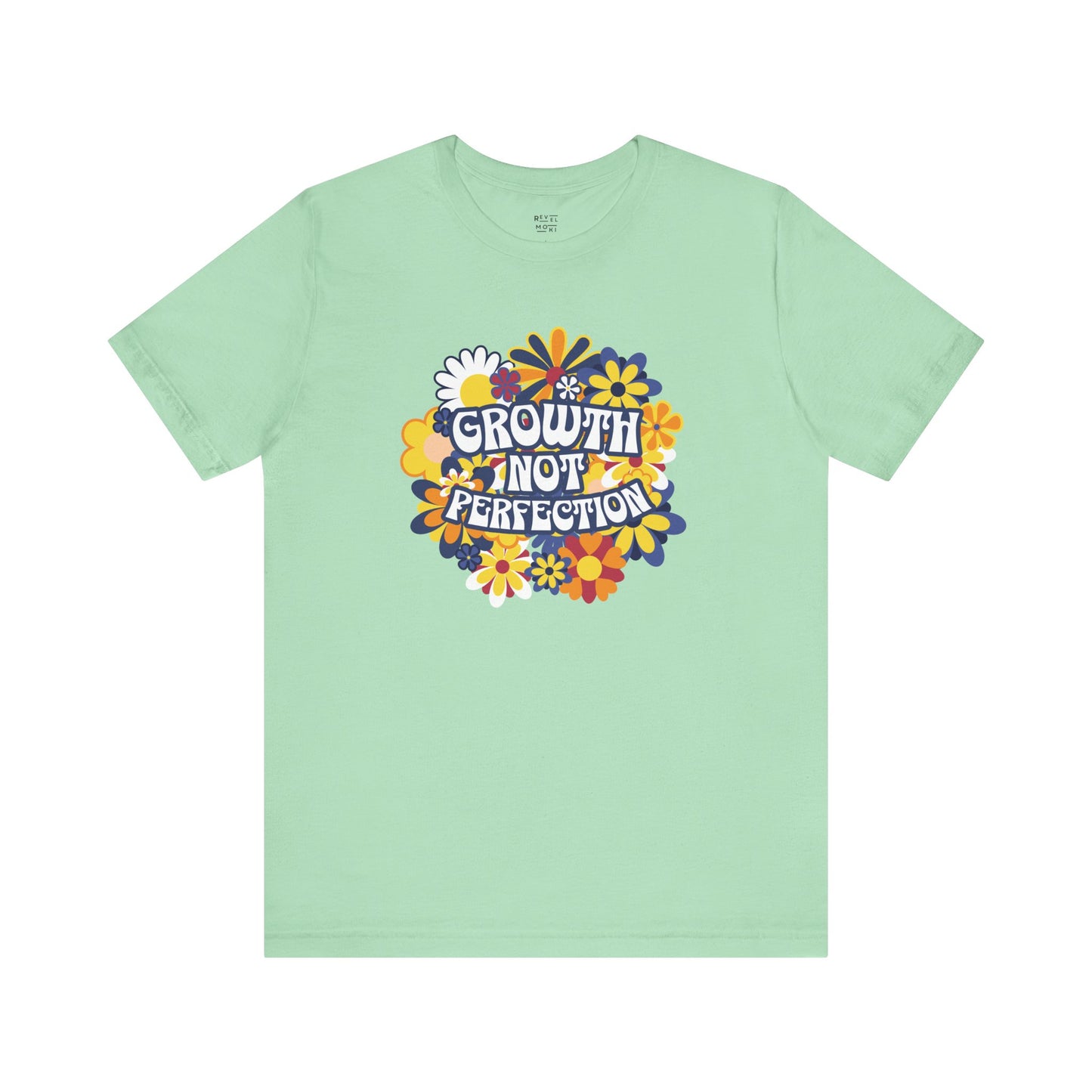 growth-not-perfection-woman-tee-closeup-mint