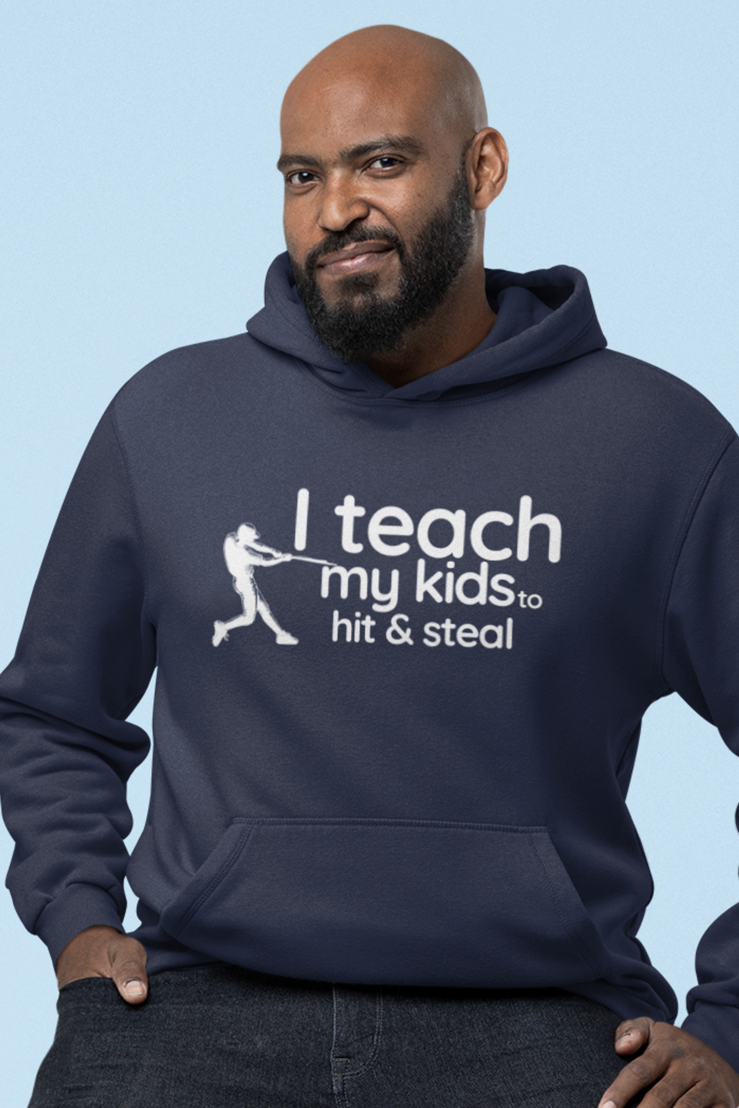 i-teach-my-kids-to-hit-and-steal-baseball-dad-hoodie-navy