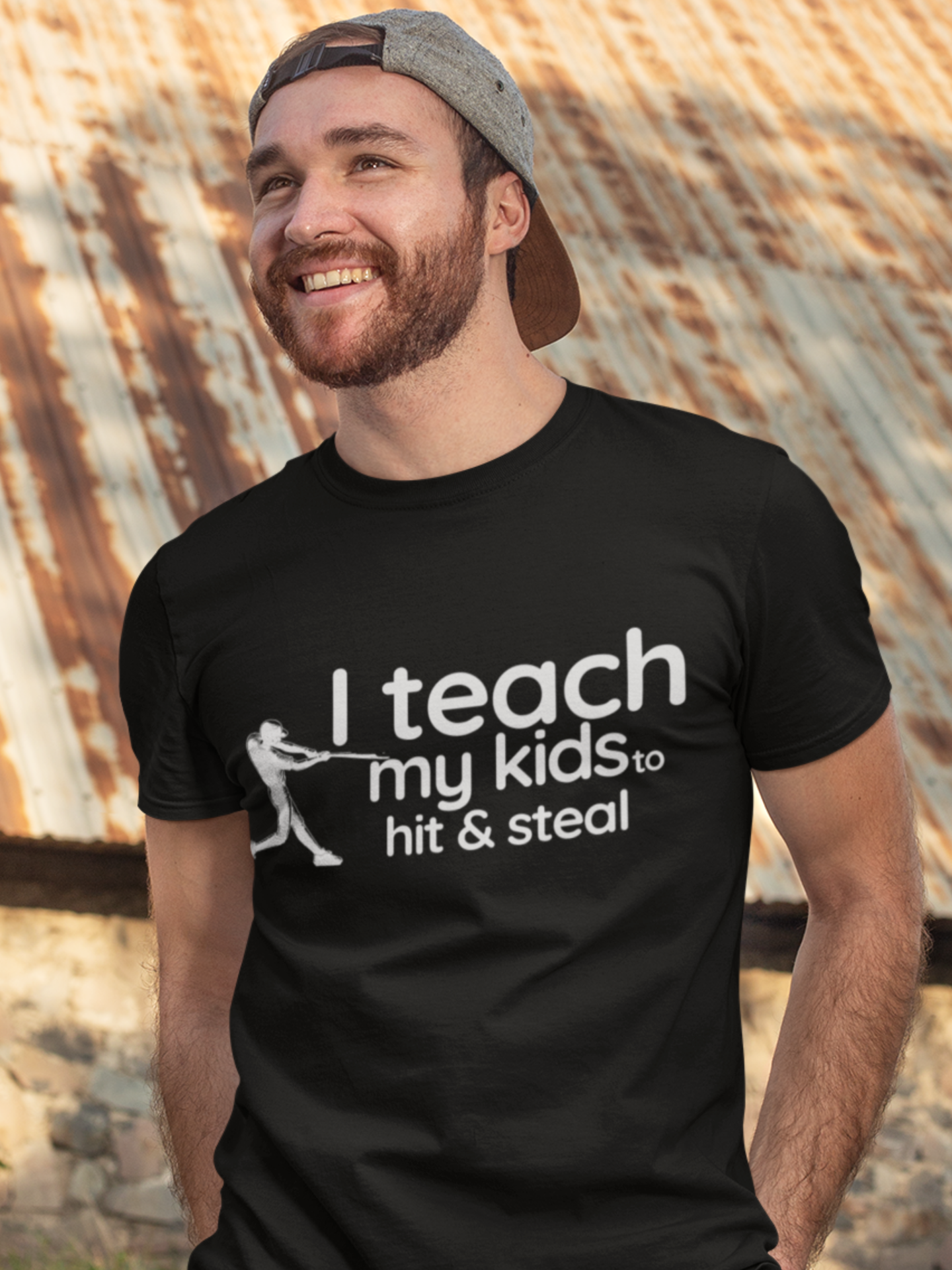 i-teach-my-kids-to-hit-and-steal-baseball-dad-tshirt-black