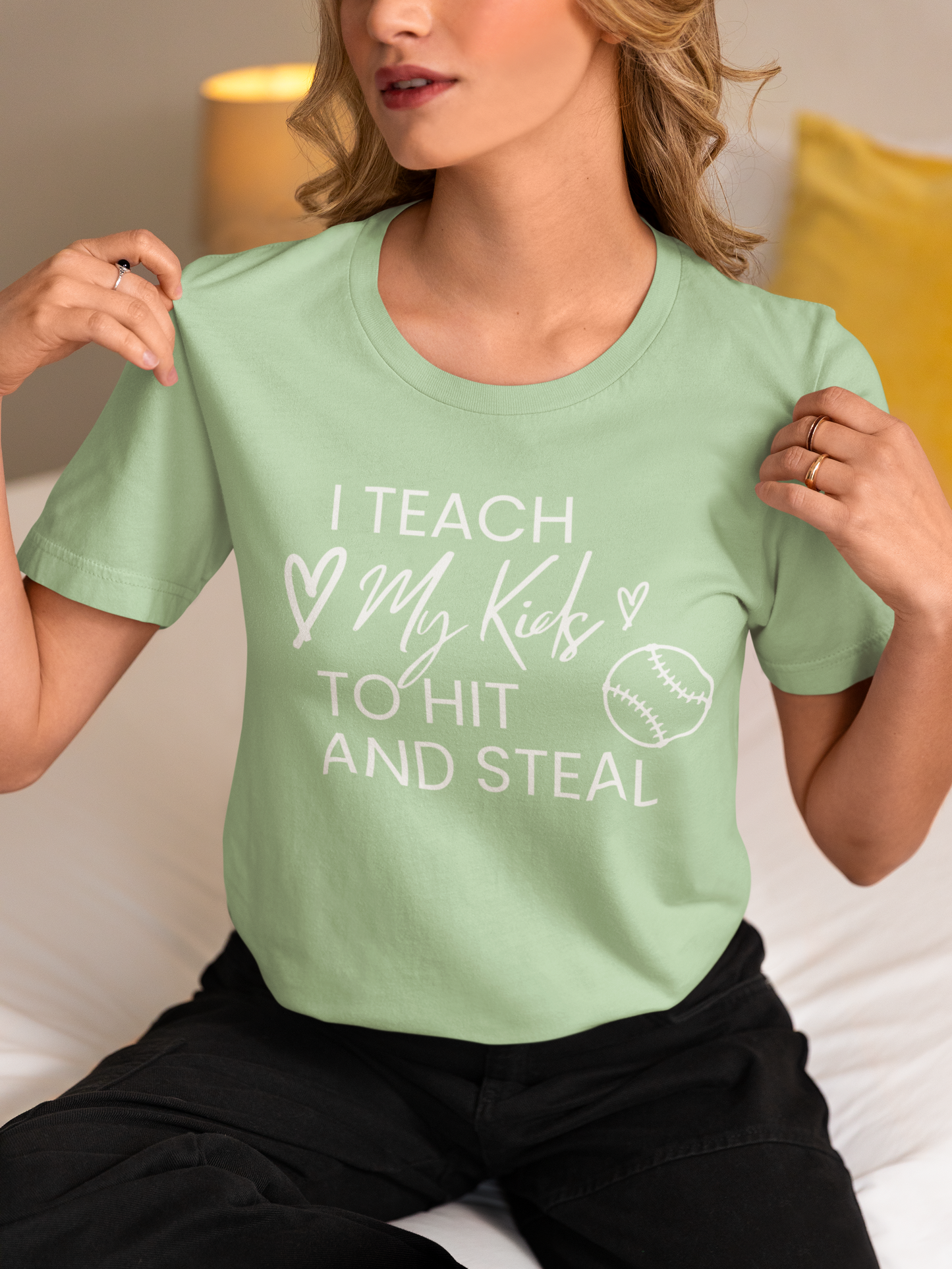 i-teach-my-kids-to-hit-and-steal-baseball-mom-tee-mint