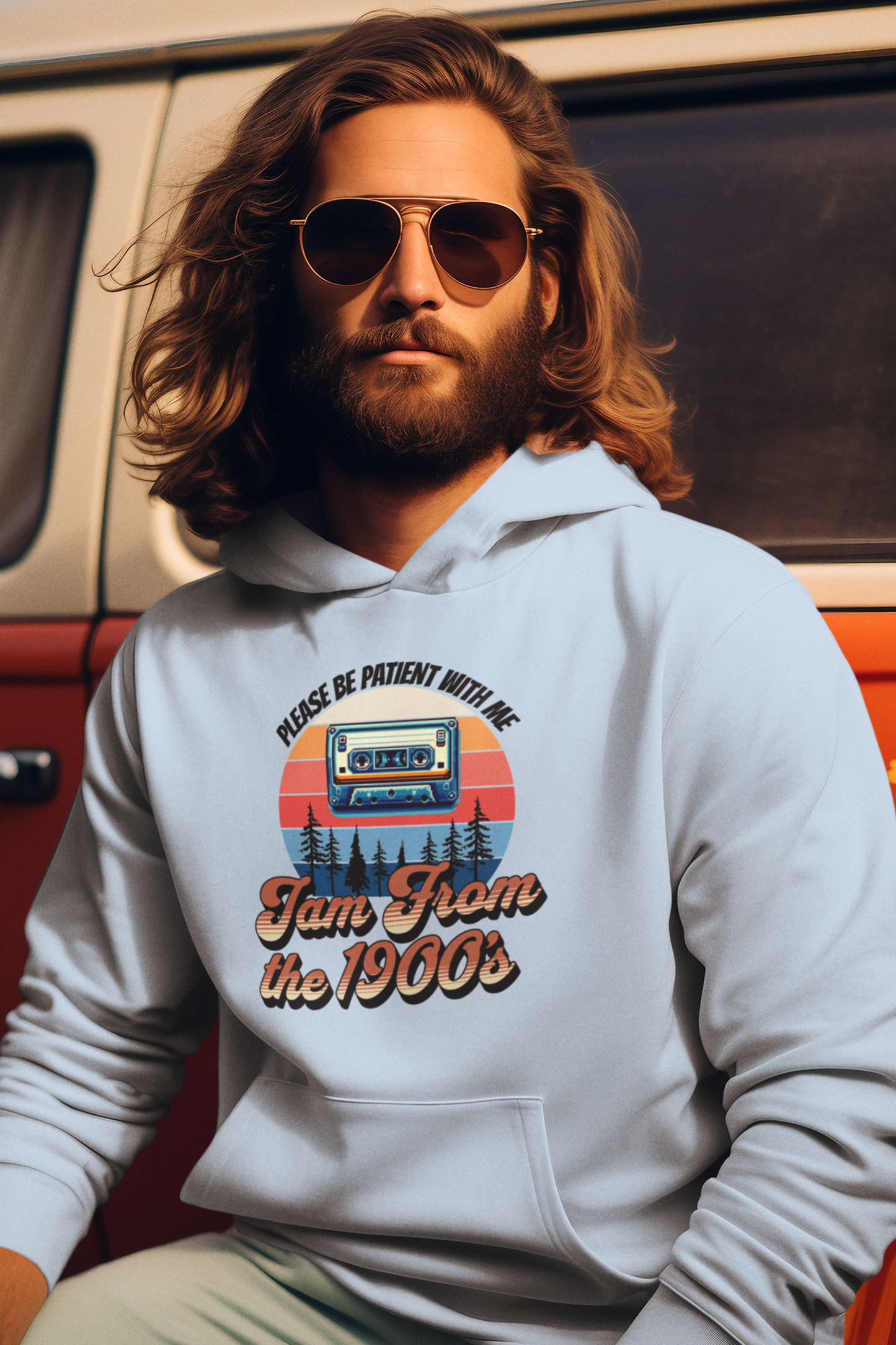 iam-from-the-1900_s-humor-funny-hoodie-light-blue