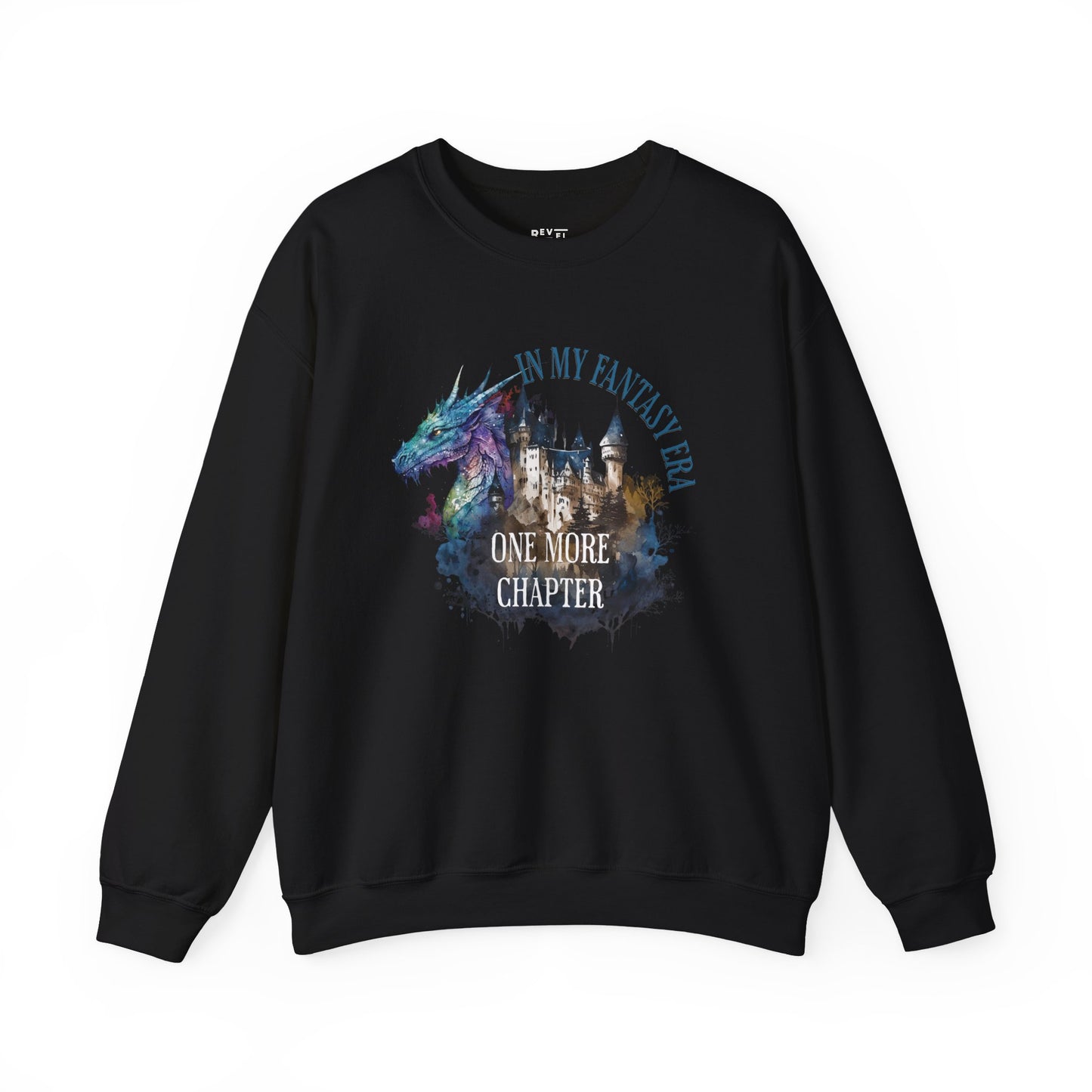 in-my-fantasy-era-woman-sweatshirt-closeup-black