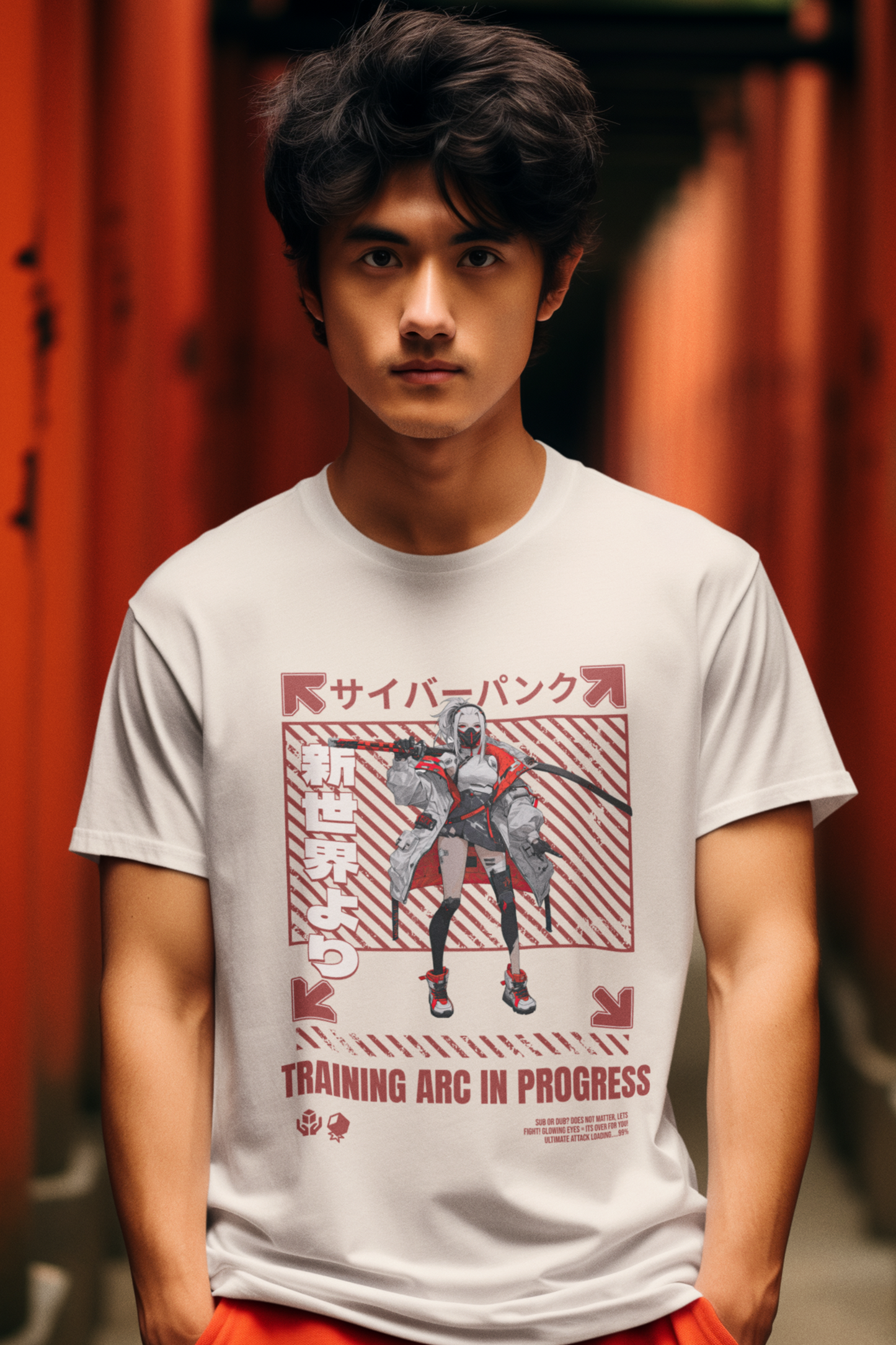 japanese-anime-mens-graphic-tshirt-training-arc-natural-biege_1