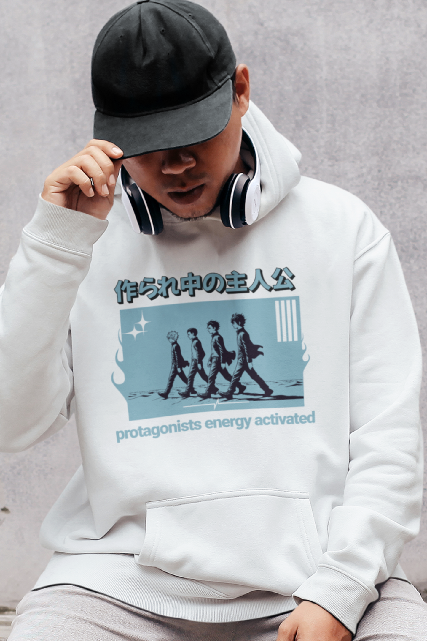 japanese-anime-shonen-men-hoodie-white