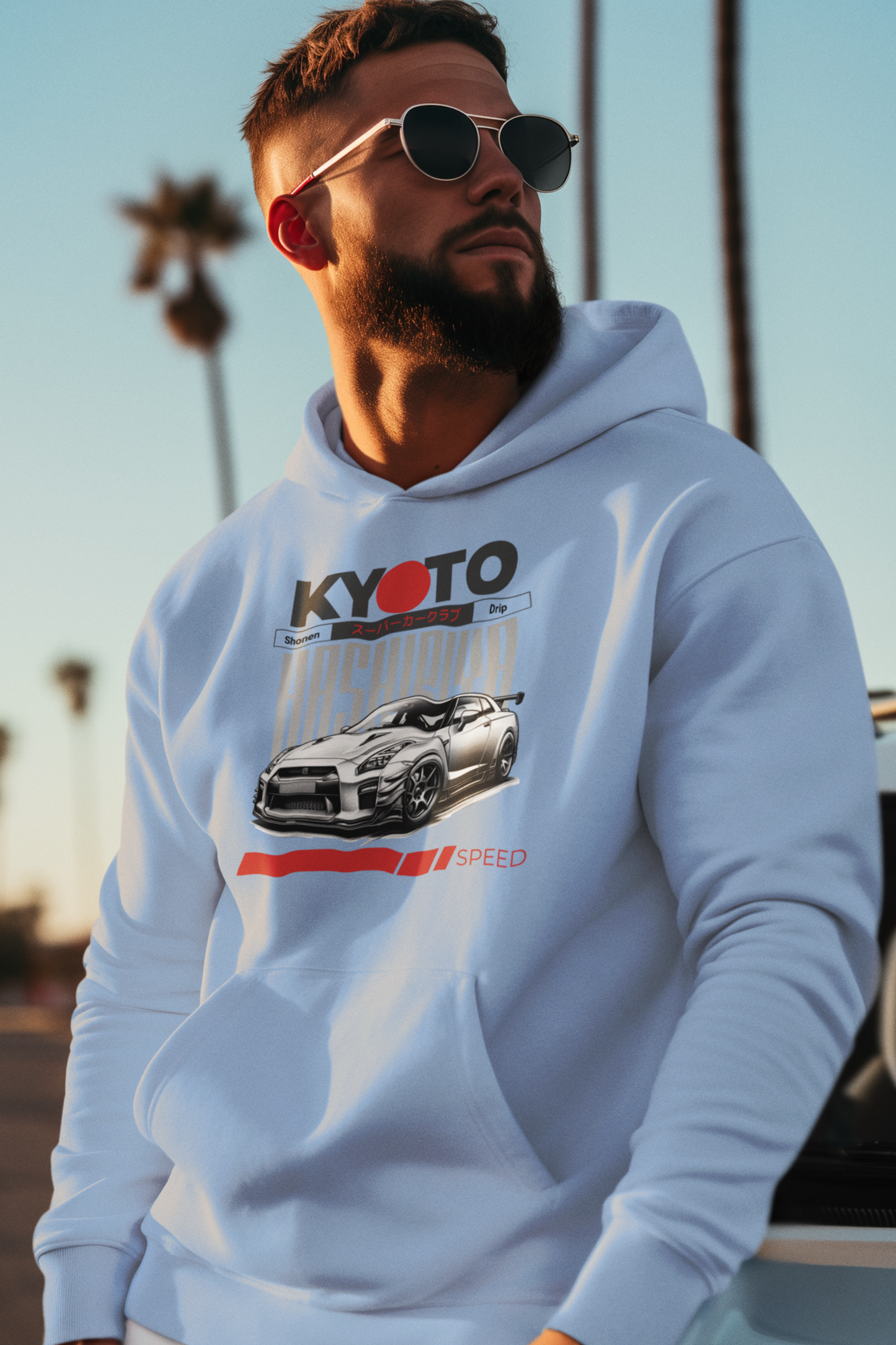 japanese-streetcar-hashiriya-culture-mens-hoodie-light-blue