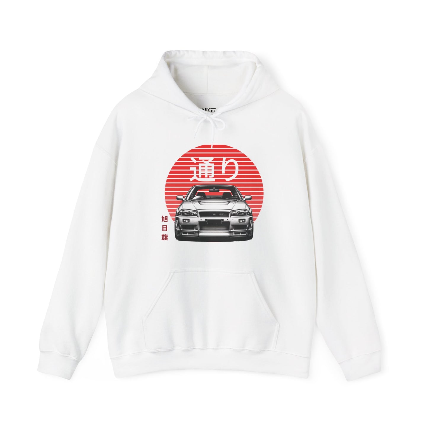 japanese-sun-streetcar-mens-hoodie-closeup-white