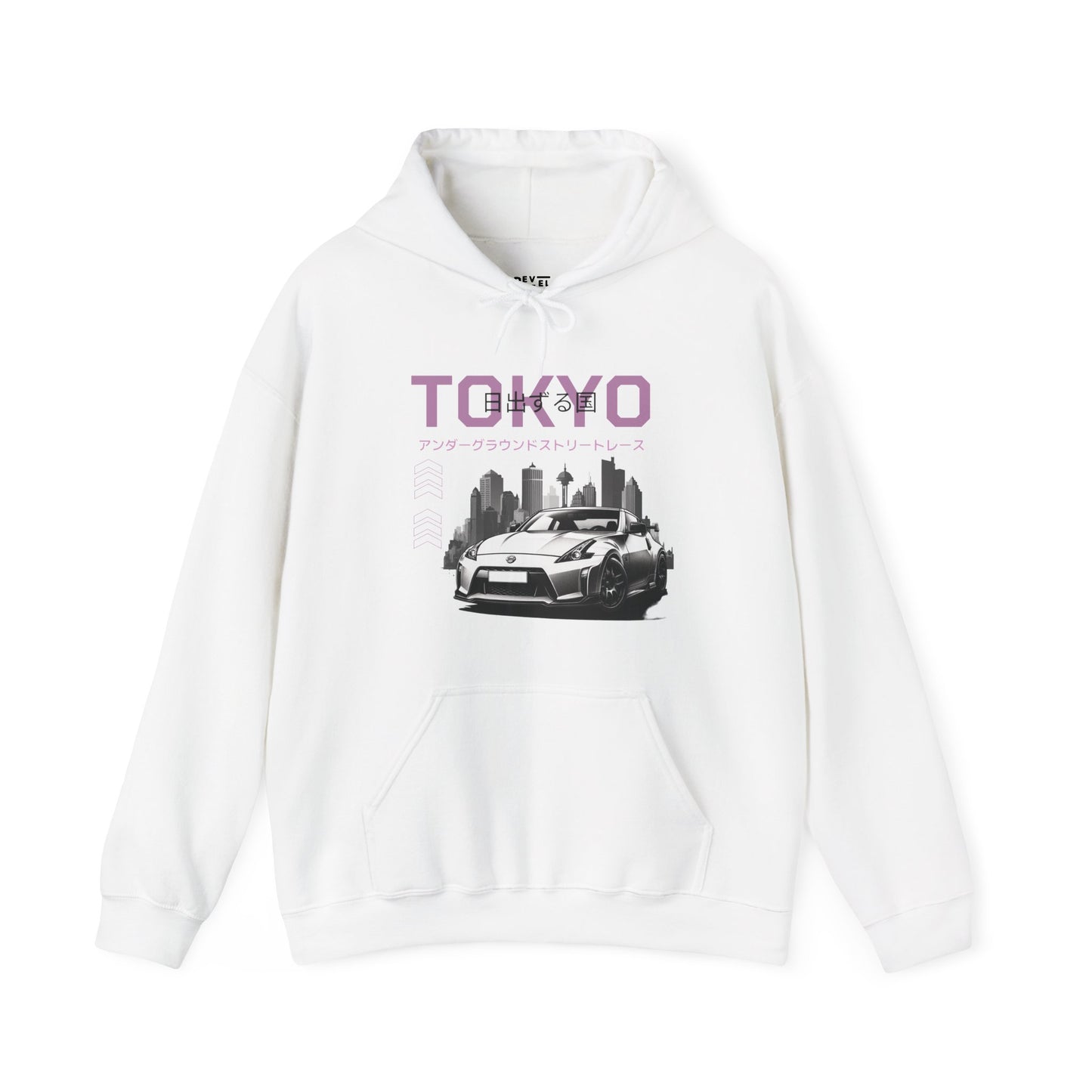 japanese-tokyo-streetcar-graphic-mens-hoodie-closeup-white