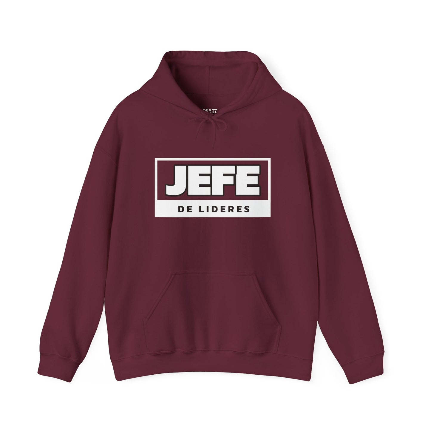 jefe-latino-mens-hoodie-closeup-maroon