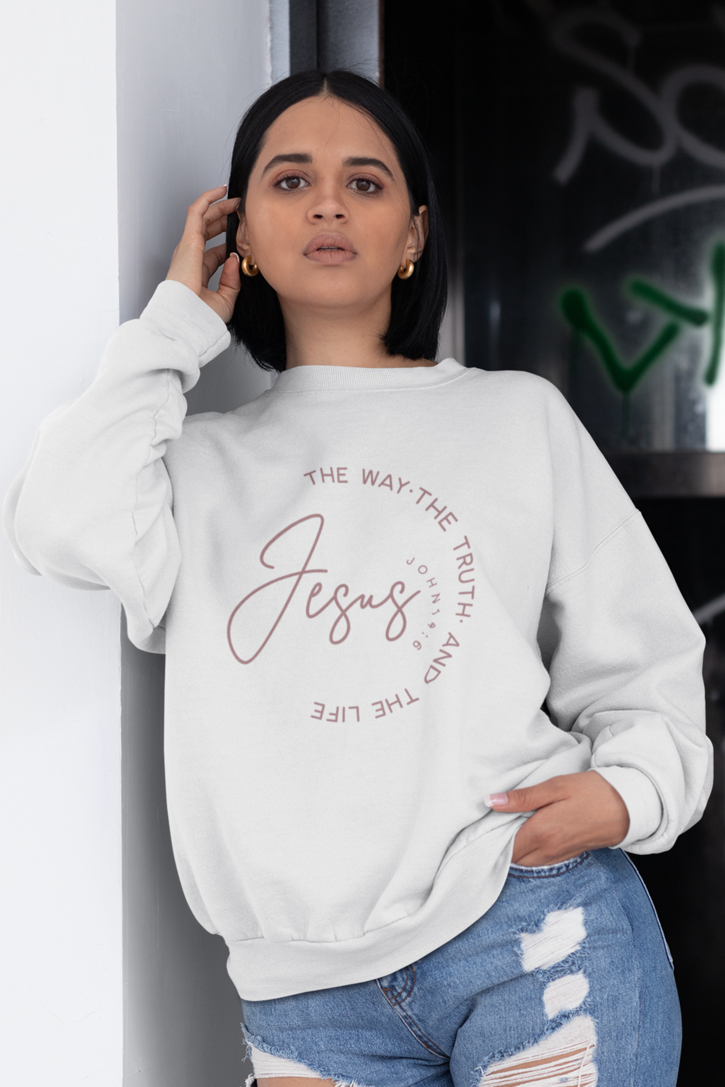 jesus-the-way-the-truth-and-the-life-woman-sweatshirt-white