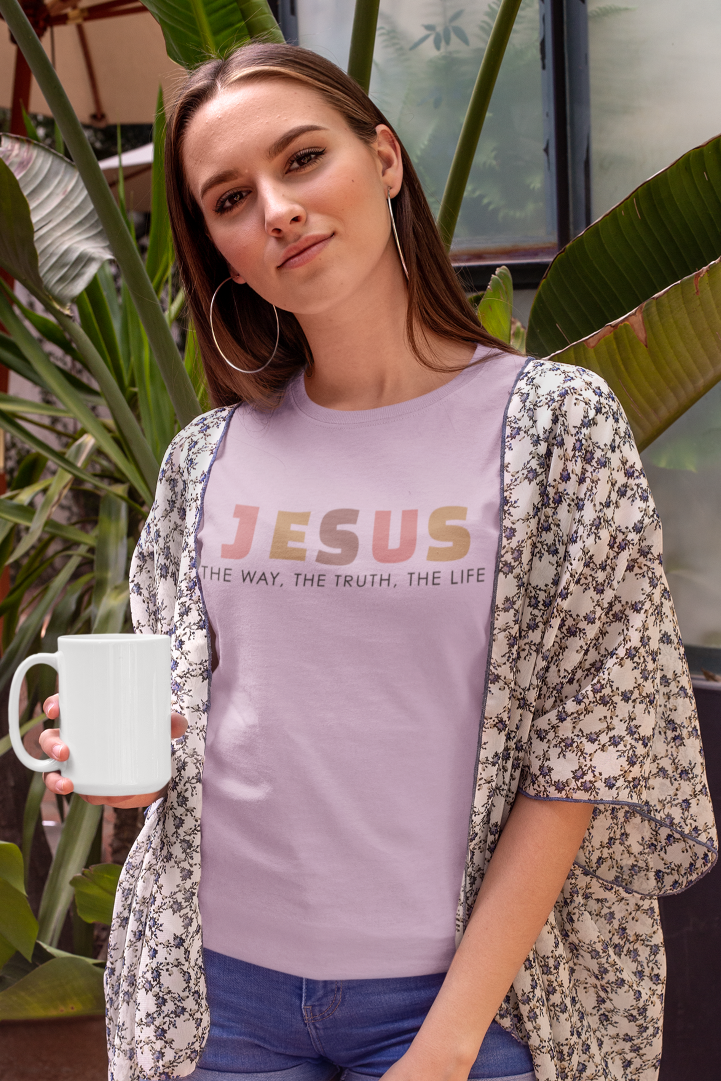 jesus-woman-tee-lilac