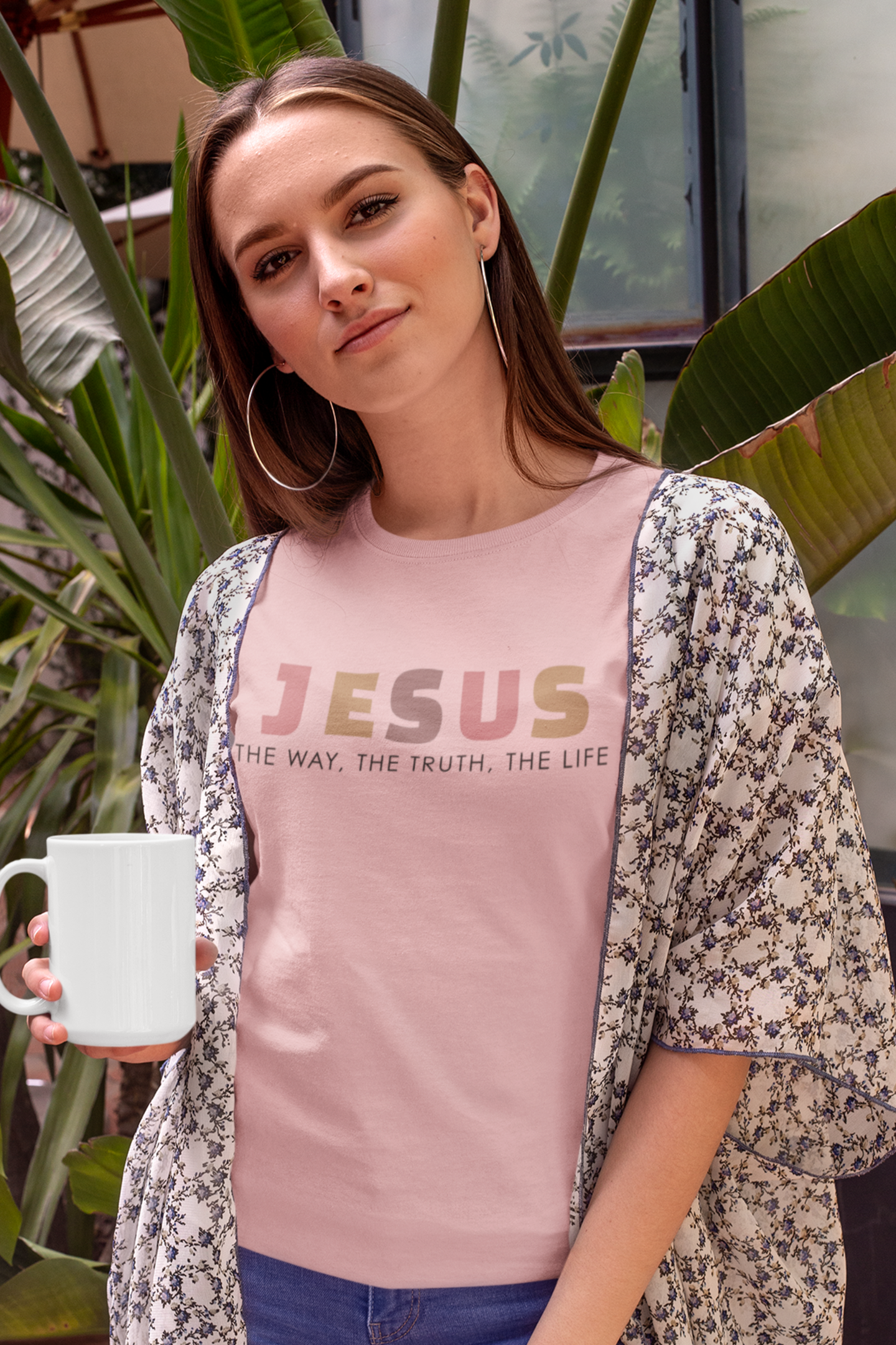 jesus-woman-tee-pink