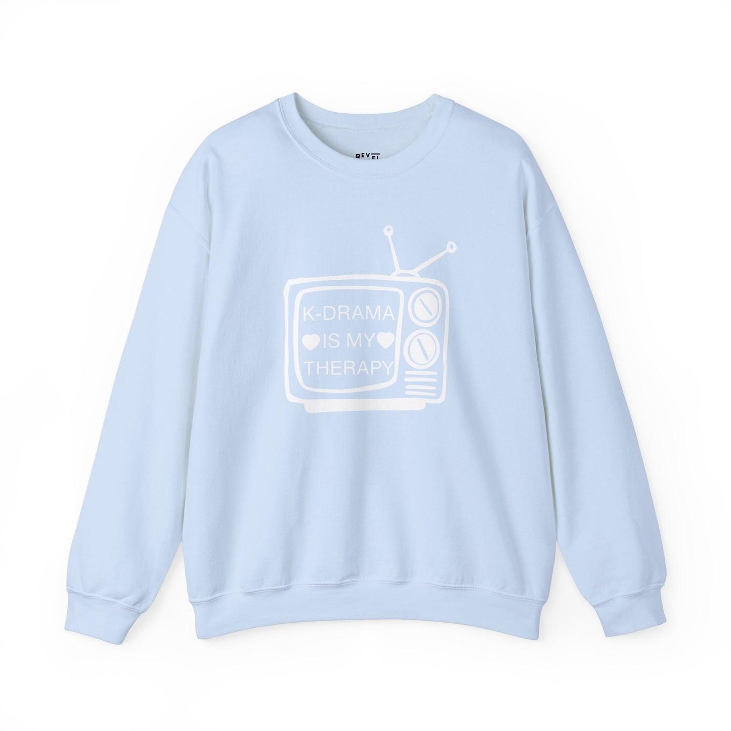 k-drama-therapy-woman-sweatshirt-closeup-blue